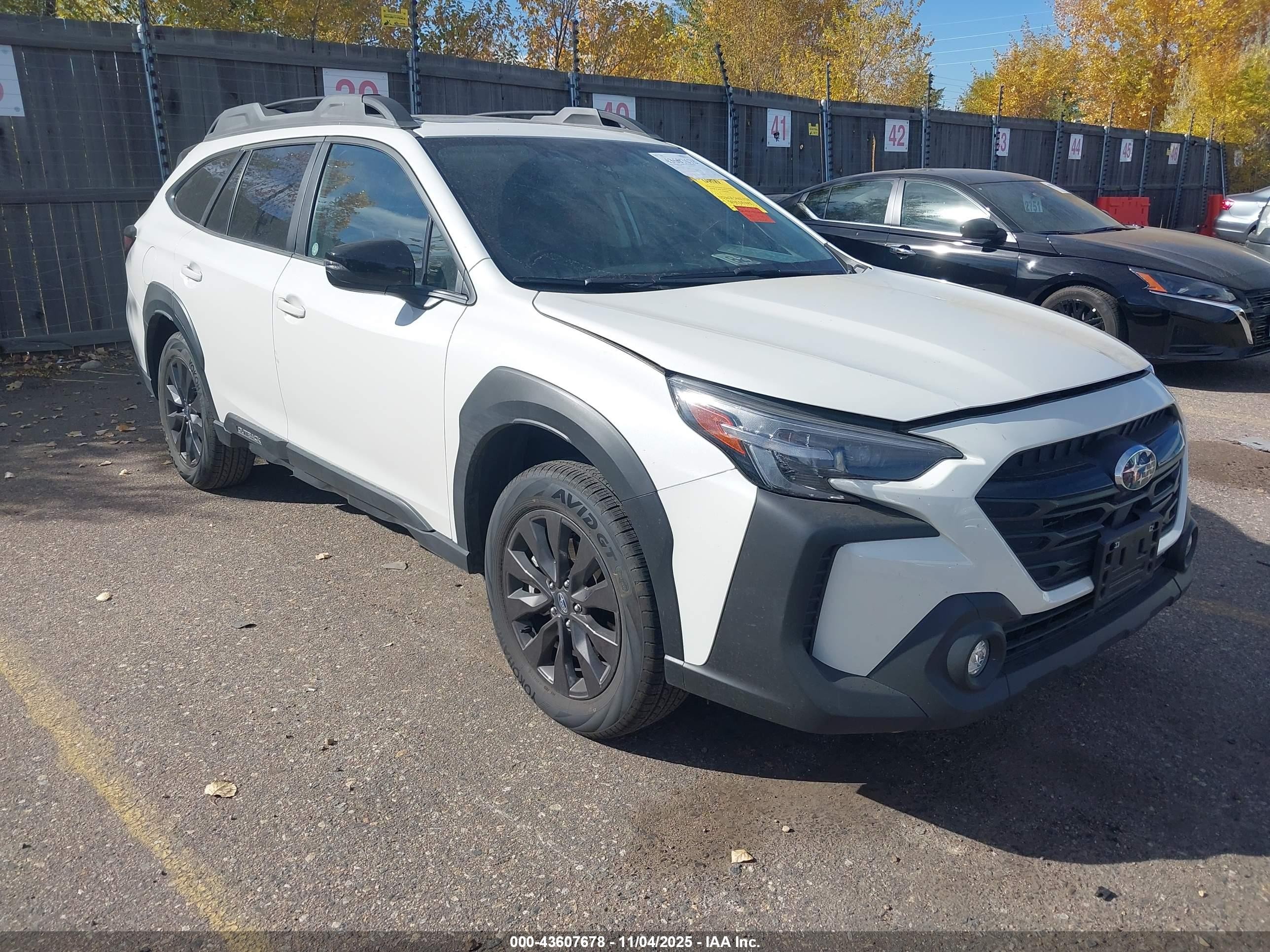 2025 Subaru Outback Onyx, VIN 4S4BTALC1S3233796 — Днище