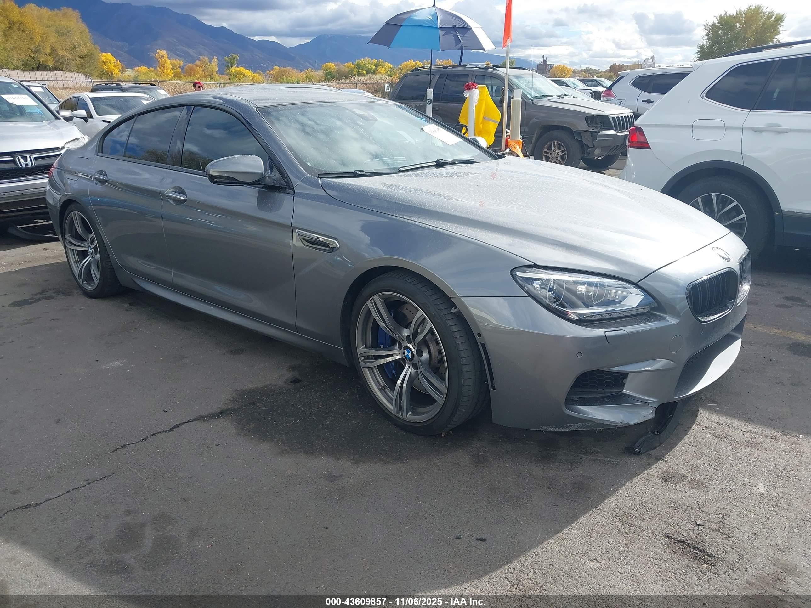 2015 BMW M6, VIN WBS6C9C53FD467775 — Front end