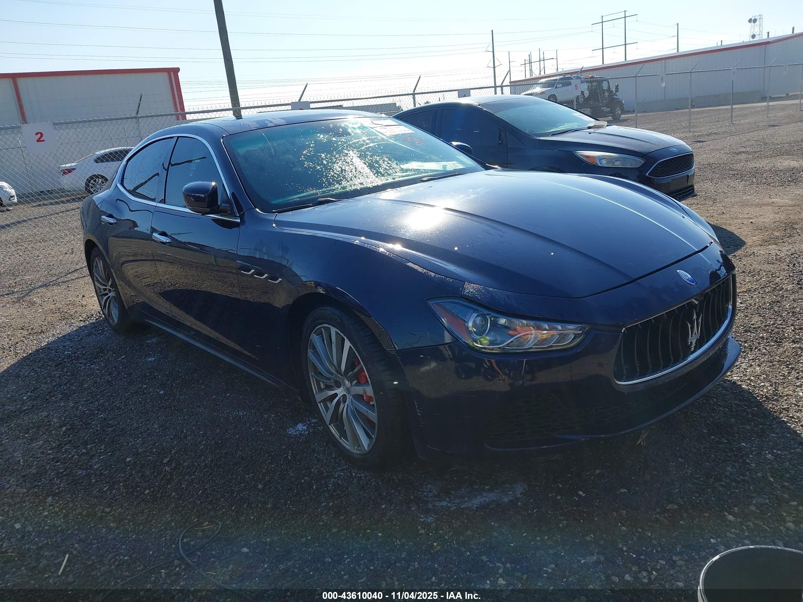 2015 Maserati Ghibli, VIN ZAM57XSA5F1159420 — Механическое