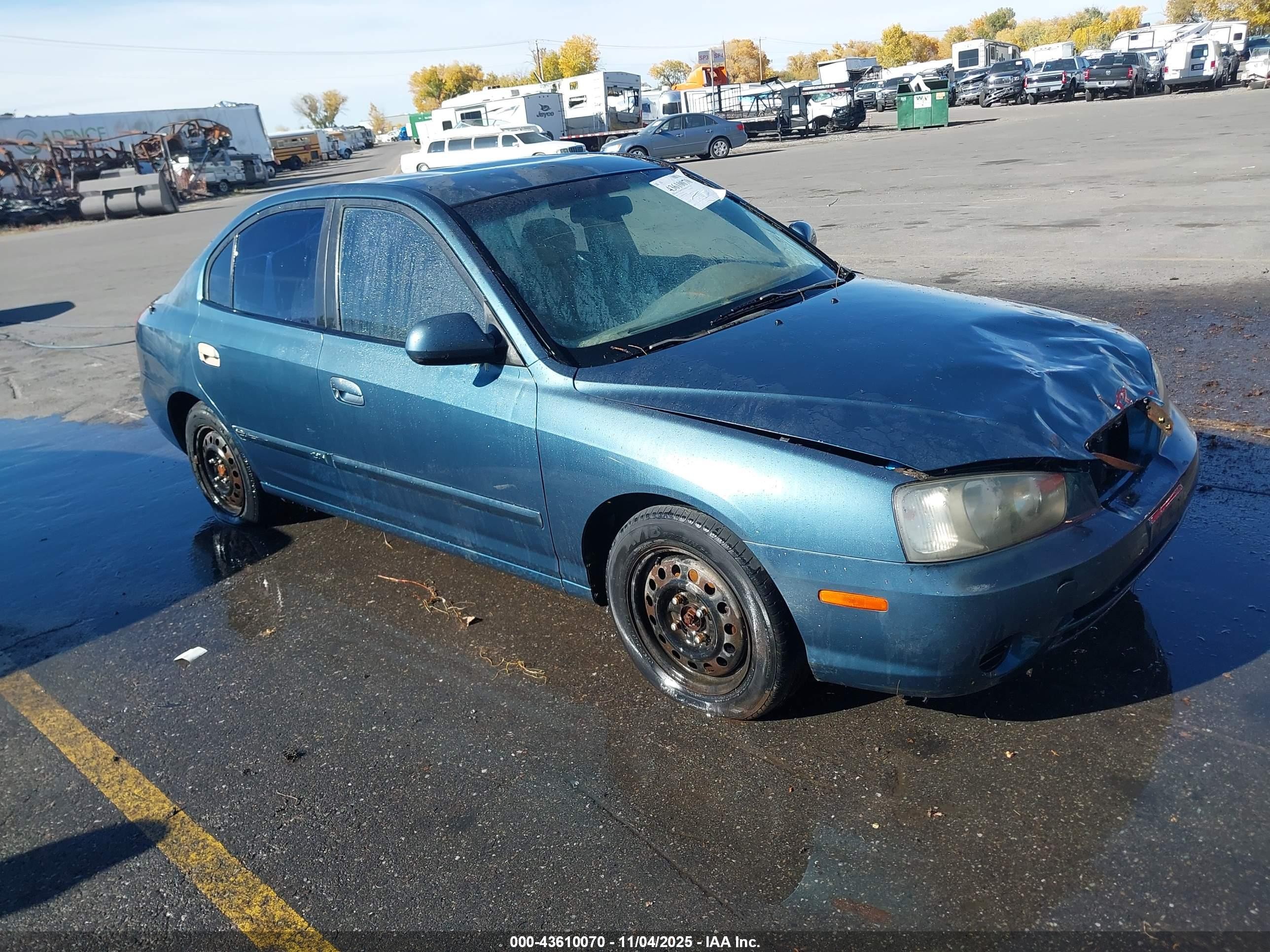 2003 Hyundai Elantra GLS, VIN KMHDN45D93U583361 — По всему кузову