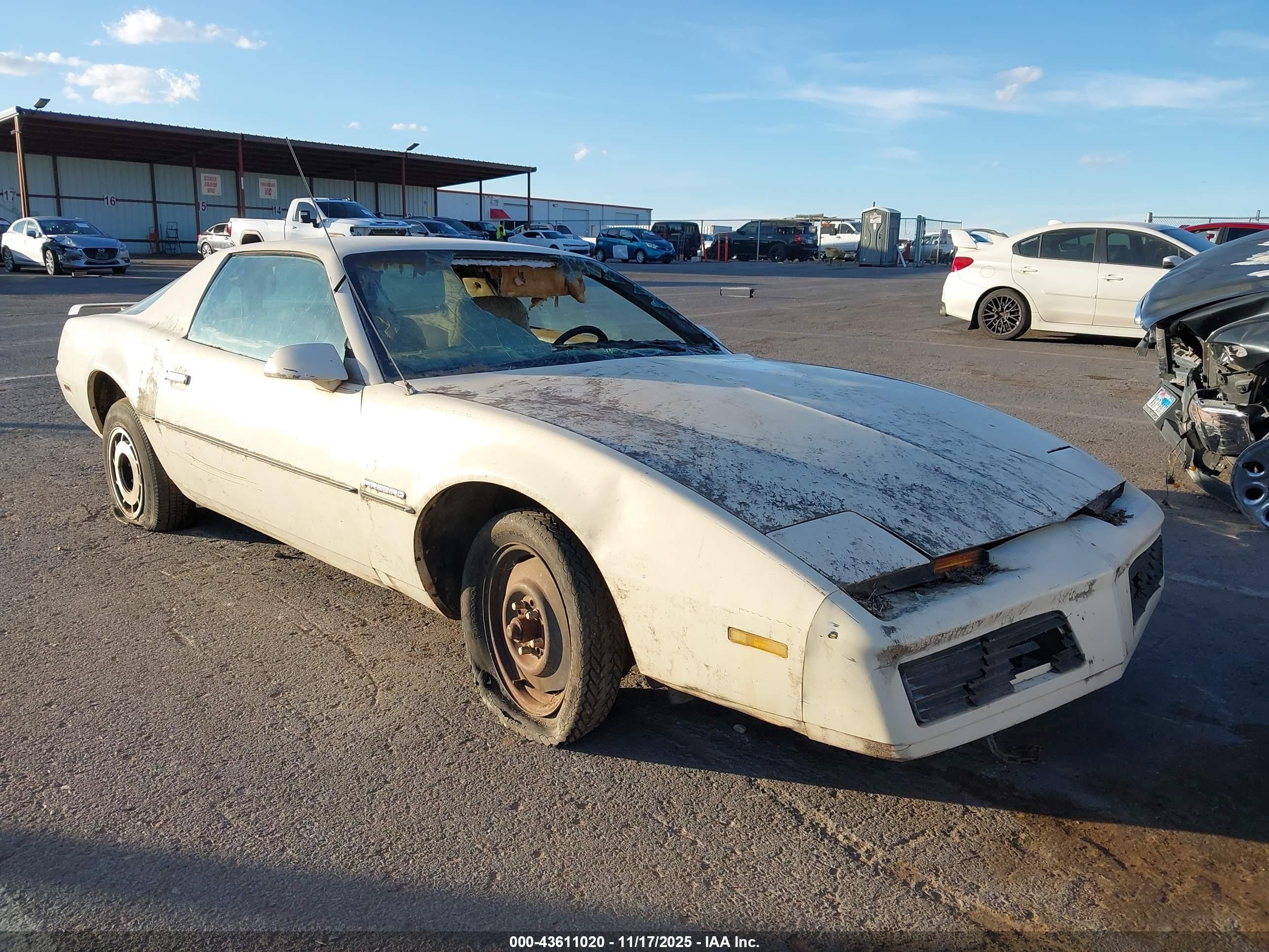 1984 Pontiac Firebird, VIN 1G2AS8719EL262458 — Biohazard / chemical