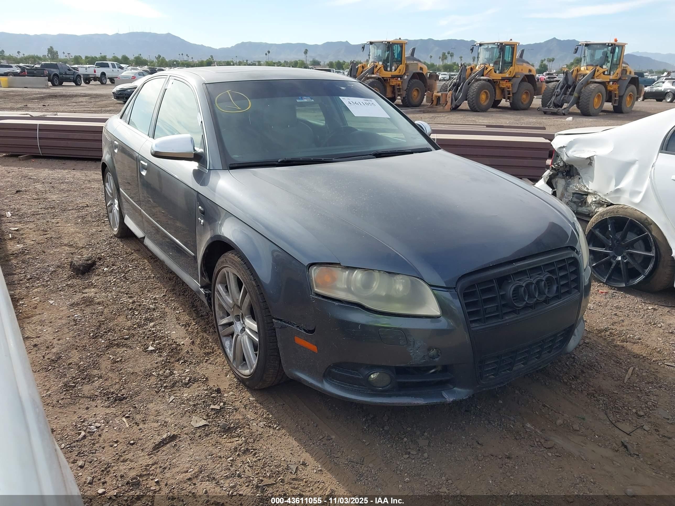 2007 Audi S4, VIN WAUGL78E97A044112 — Front end