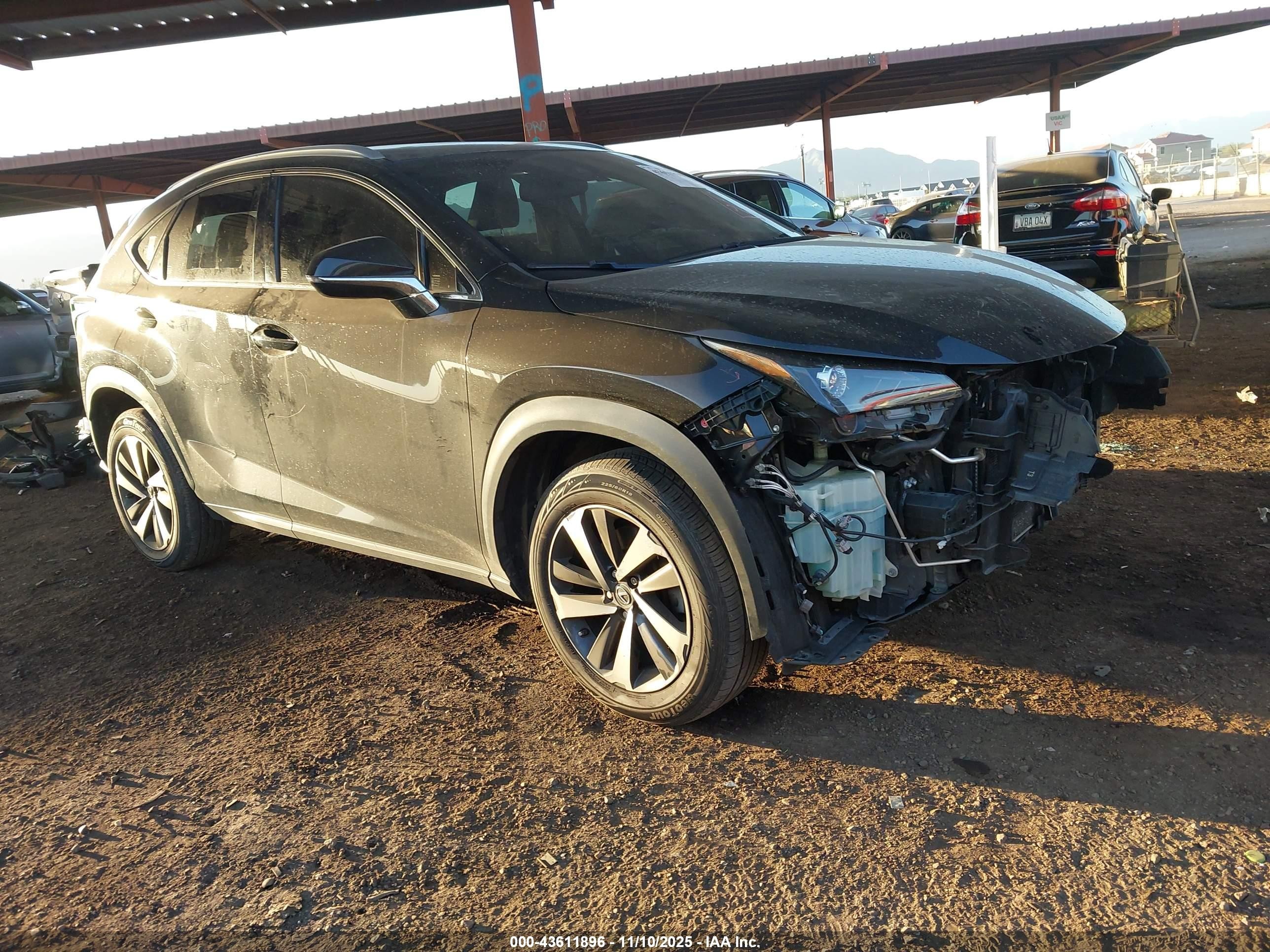 2018 Lexus NX 300, VIN JTJYARBZ3J2105246 — Front end