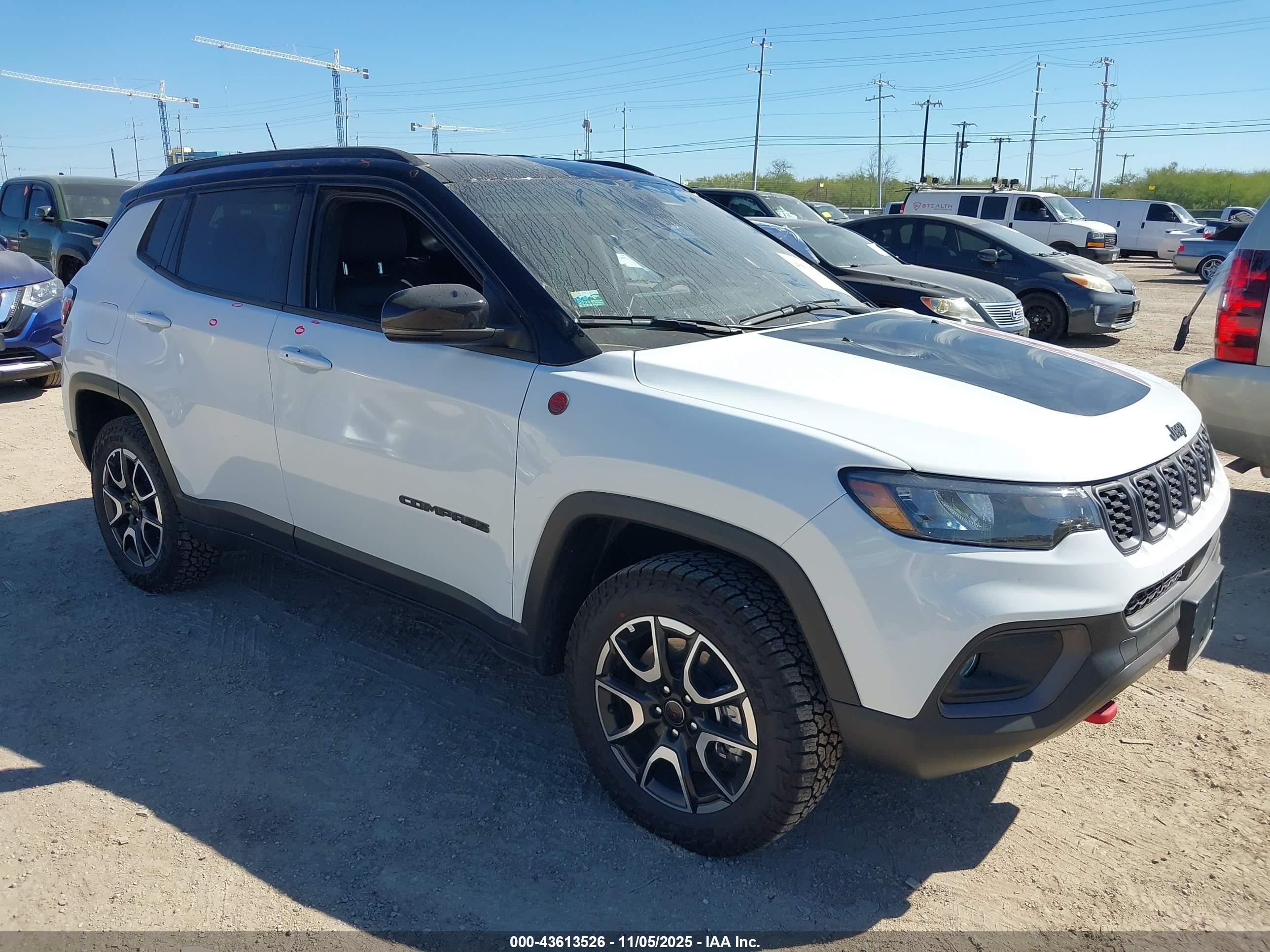 2026 Jeep Compass Trailhawk, VIN 3C4NJDDN7TT181850 — Hail