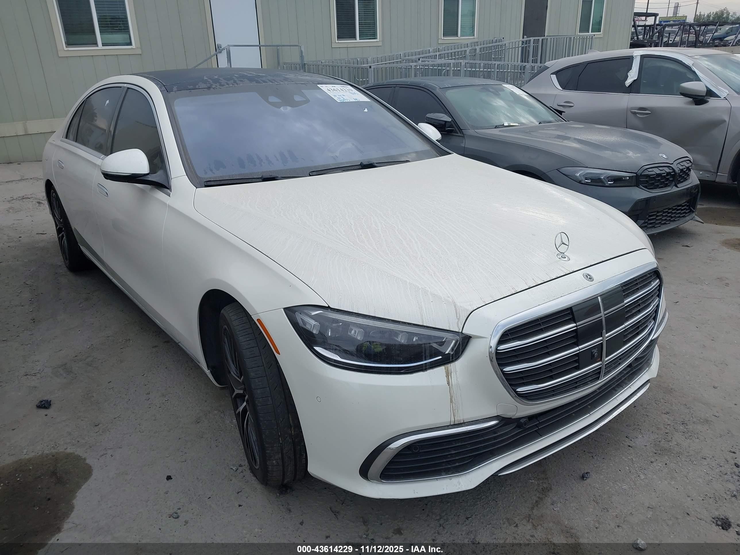 2021 Mercedes-Benz S 580, VIN W1K6G7GB2MA038745 — Theft recovery