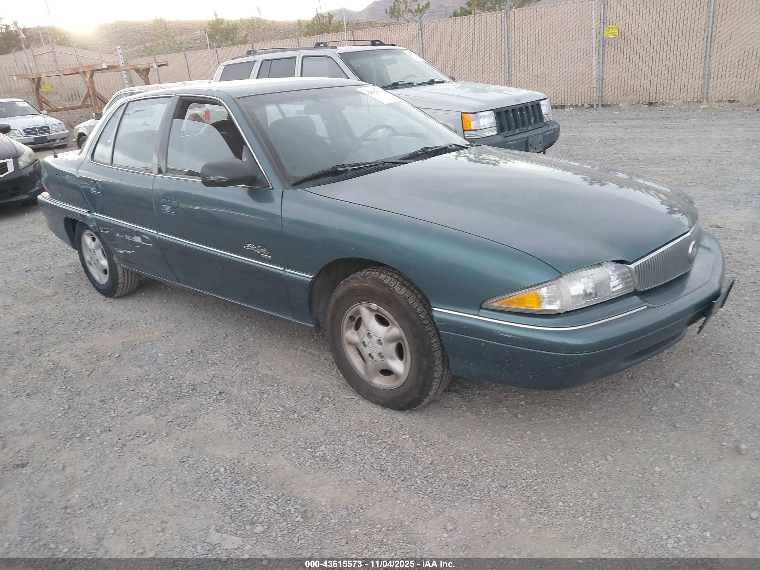 1997 Buick Skylark Gran Sport SC, VIN 1G4NJ52M9VC451848 — Rear end