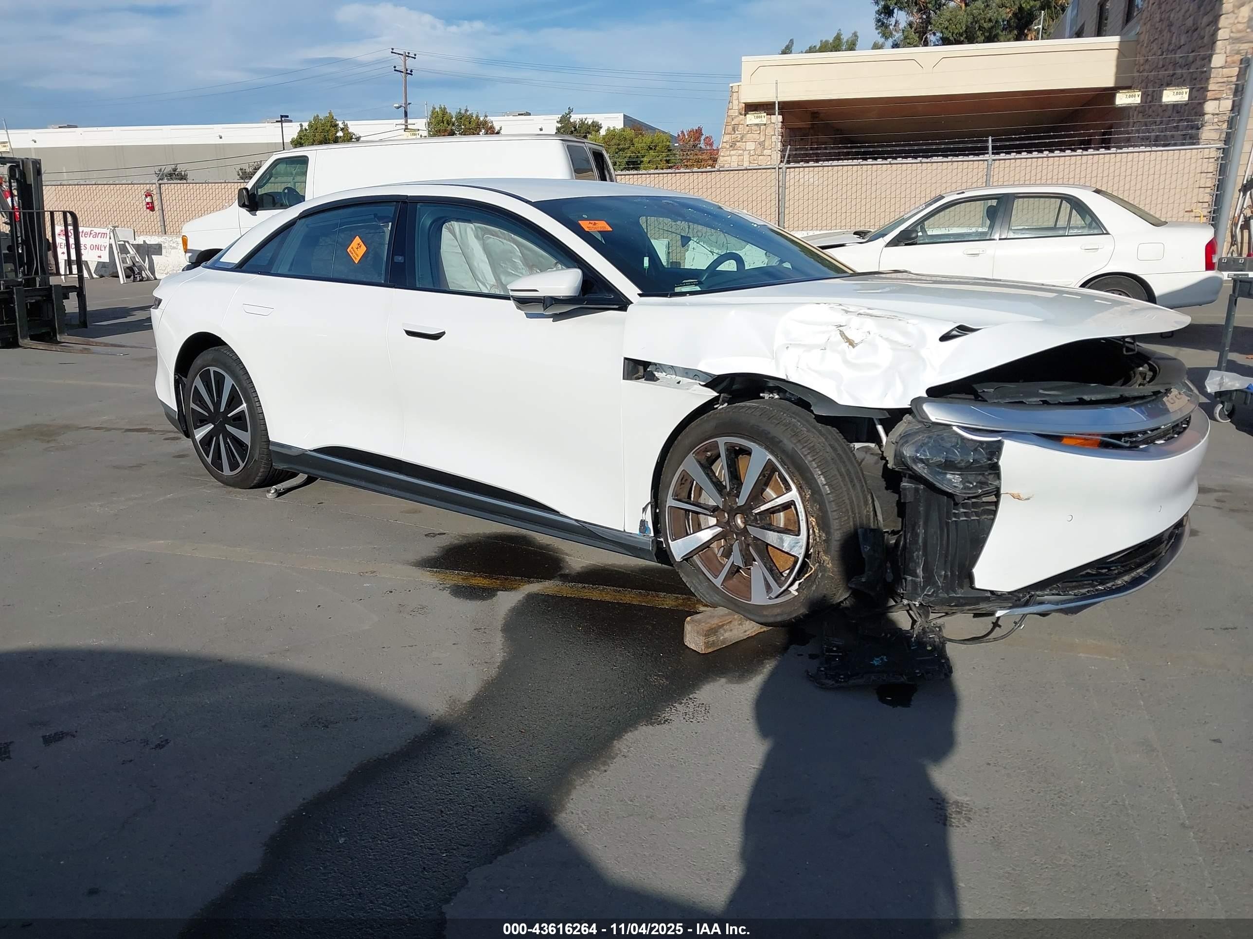 2023 Lucid Air Touring, VIN 50EA1TEA9PA005735 — Biohazard / chemical