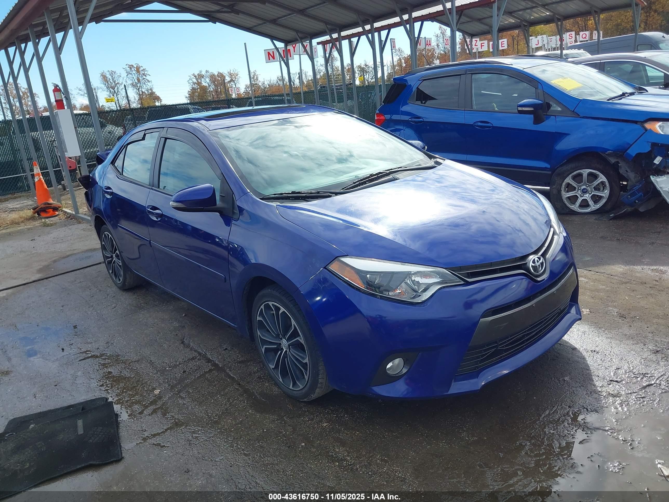 2016 Toyota Corolla L, VIN 2T1BURHE4GC734920 — Фото с аукциона