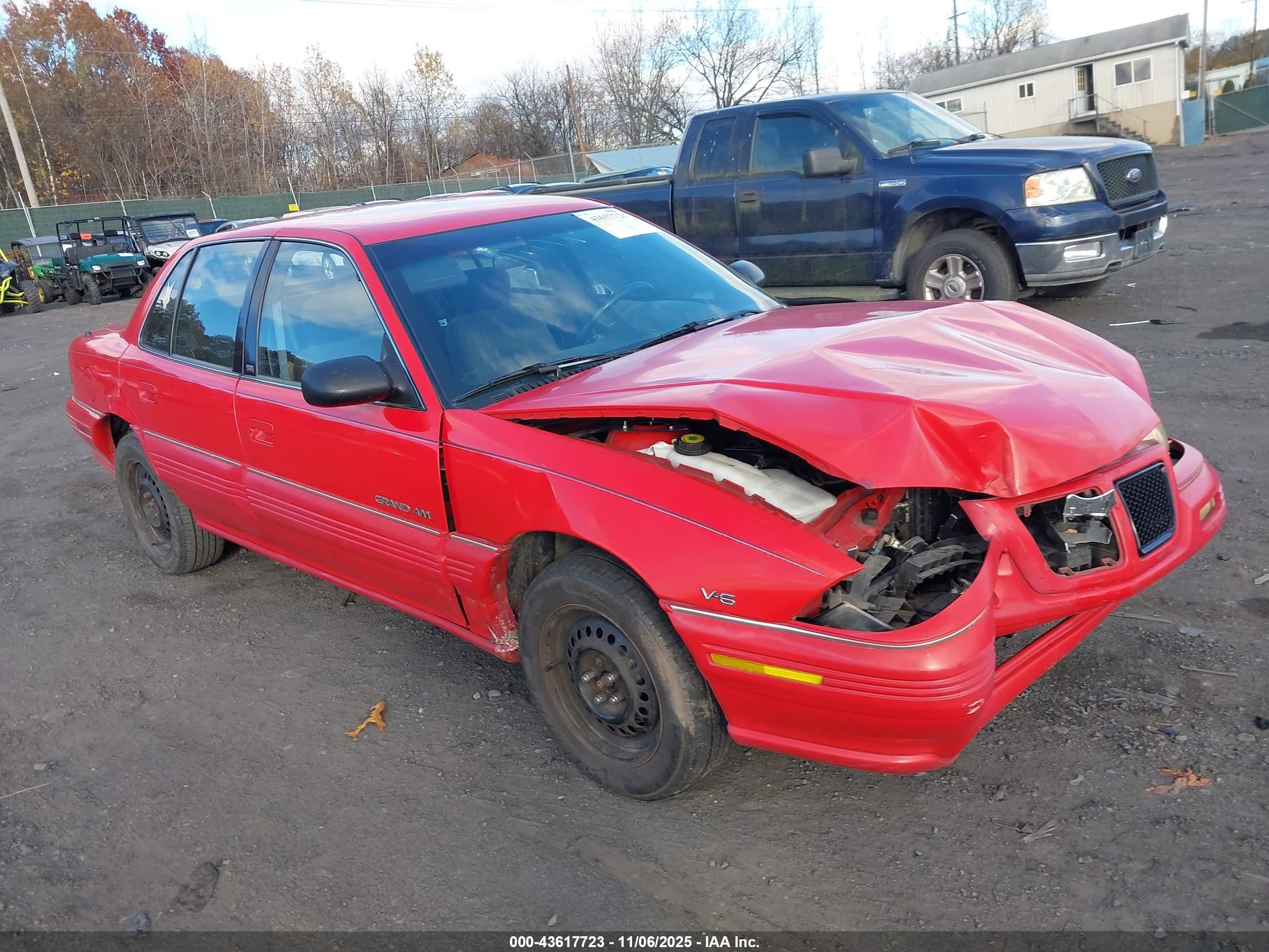1992 Pontiac Grand Am, VIN 1G2NE54N5NM096691 — Перед