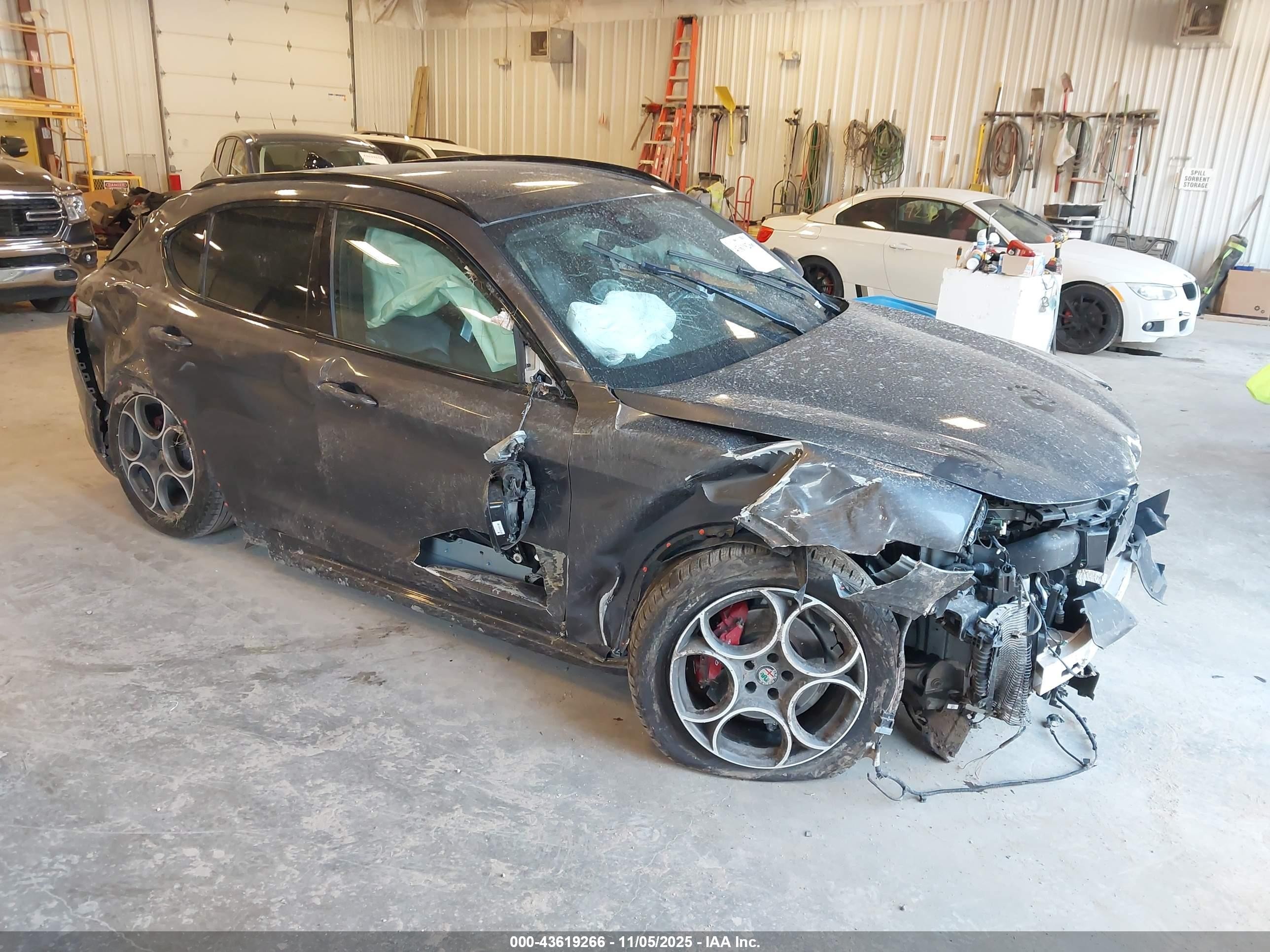 2020 Alfa Romeo Stelvio, VIN ZASPAKAN9L7C84748 — Rollover