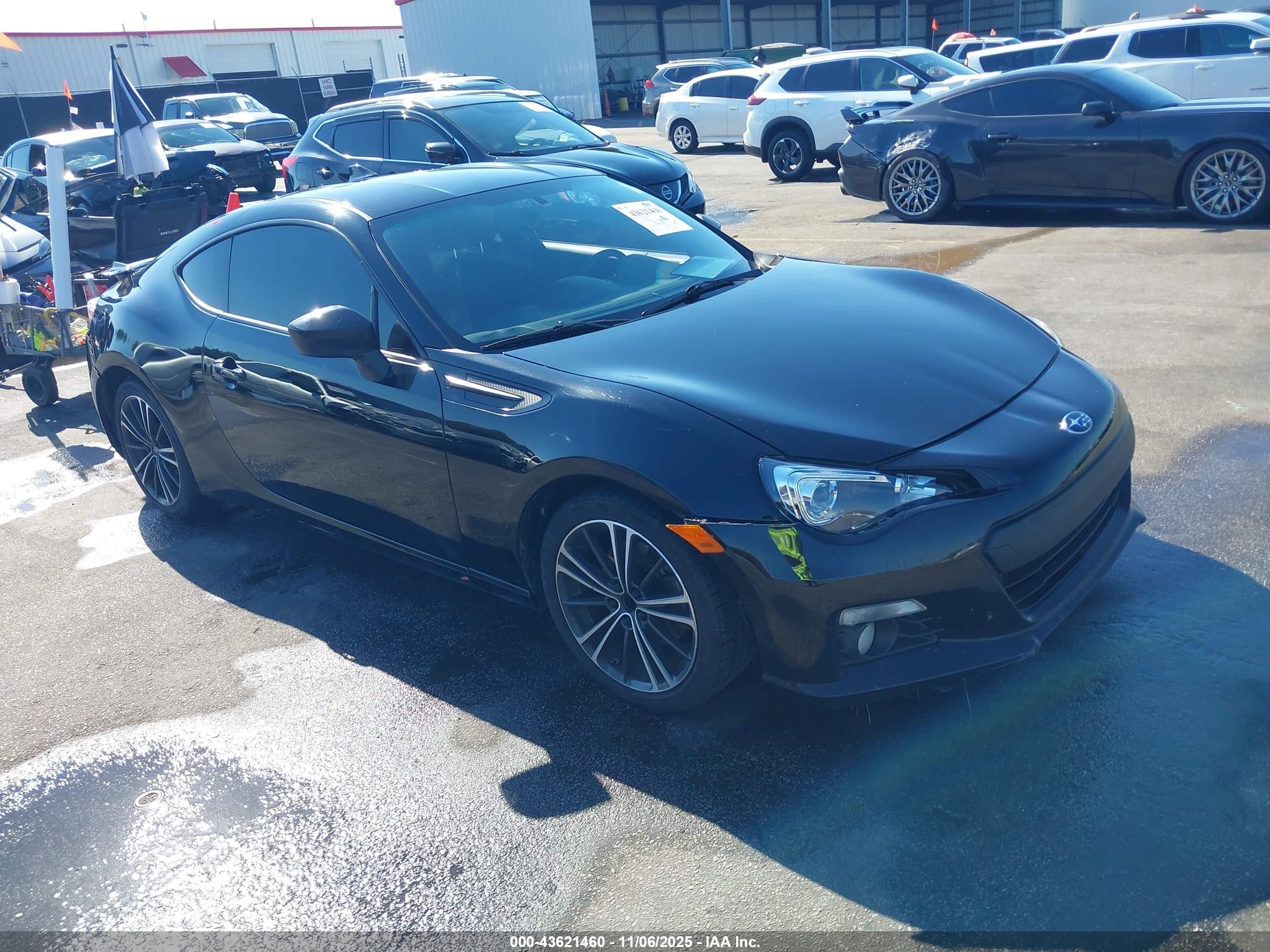 2015 Subaru BRZ Limited, VIN JF1ZCAC1XF8602915 — Water / flood