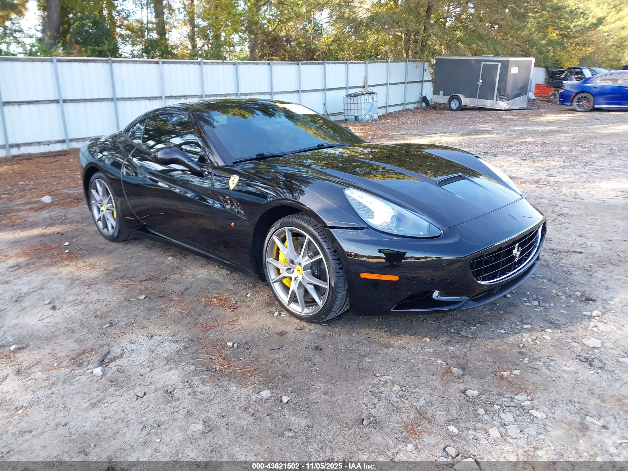 2013 Ferrari California, VIN ZFF65TJA1D0193934 — Side
