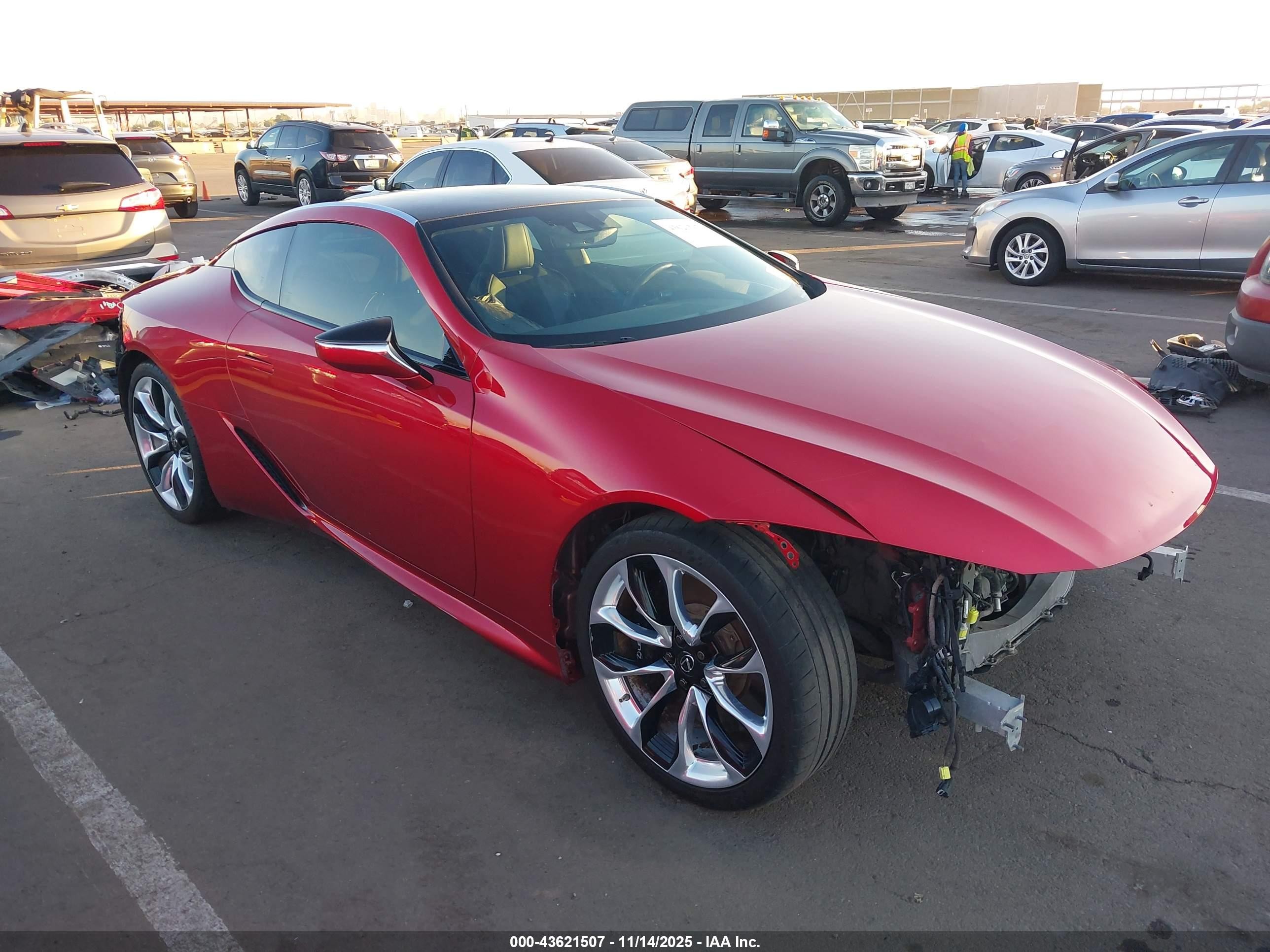 2018 Lexus LC 500h, VIN JTHHP5AY1JA005525 — All over