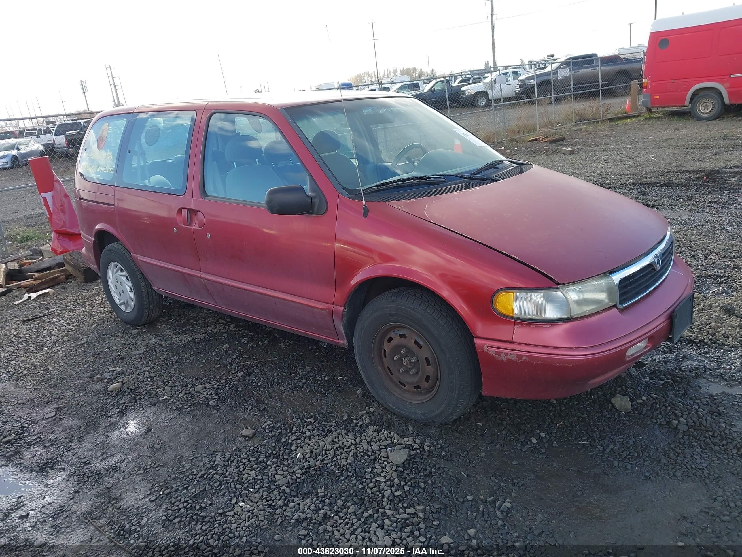 1997 Mercury Villager GS, VIN 4M2DV1115VDJ19611 — Normal wear