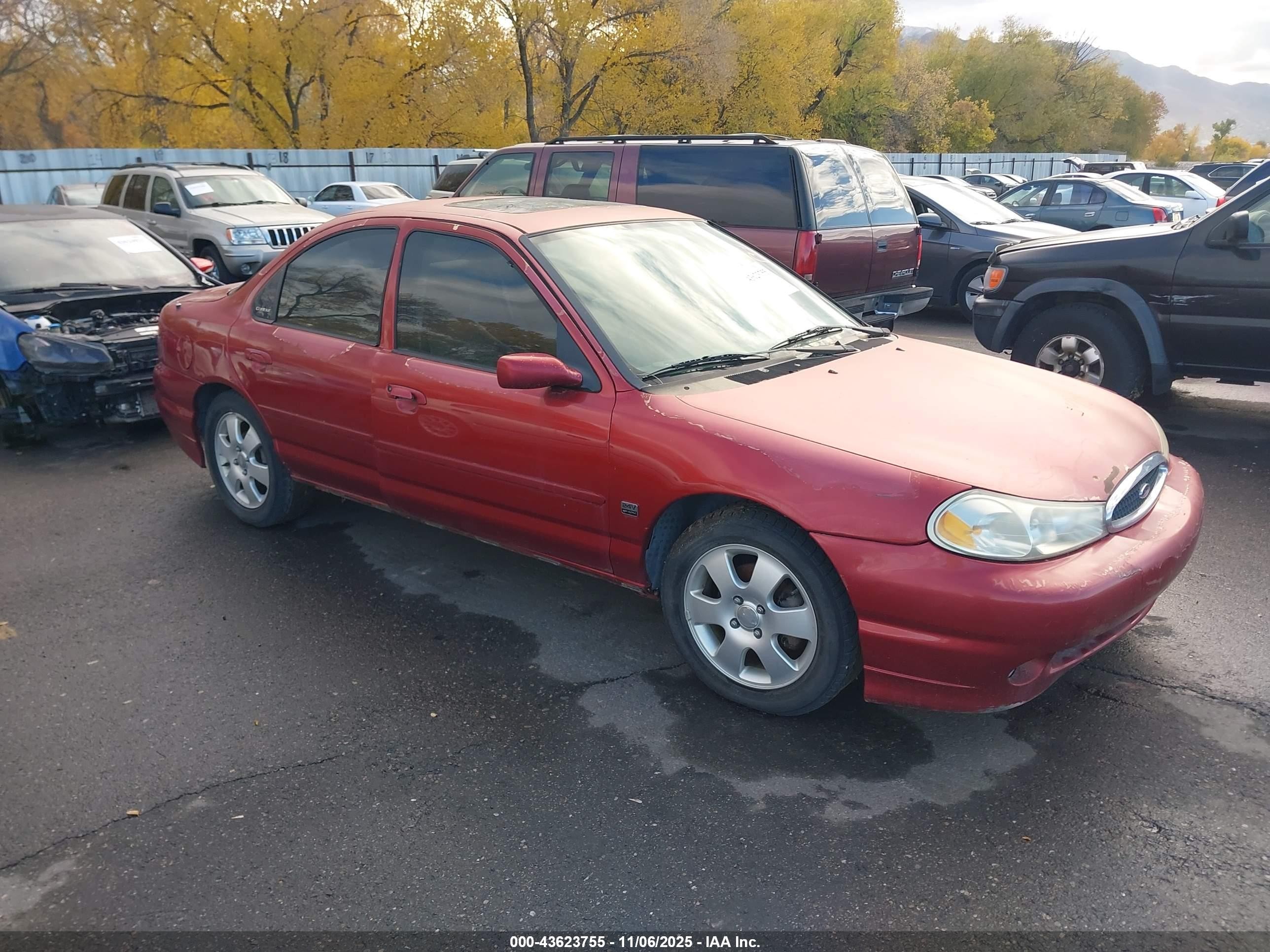 1999 Ford Contour, VIN 1FAFP68G5XK195009 — All over