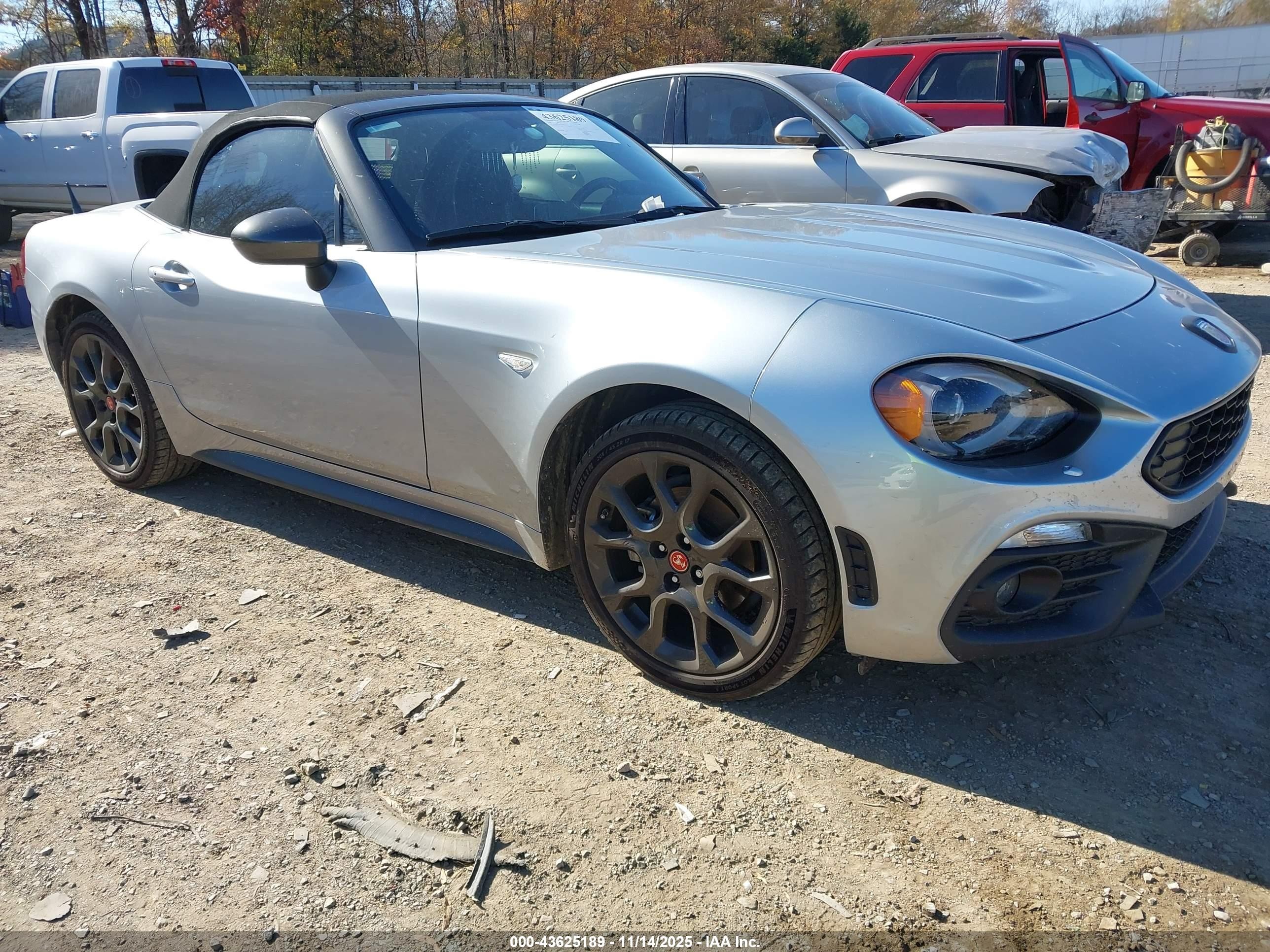 2020 FIAT 124 Spider Abarth, VIN JC1NFAEK4L0144477 — Rear end