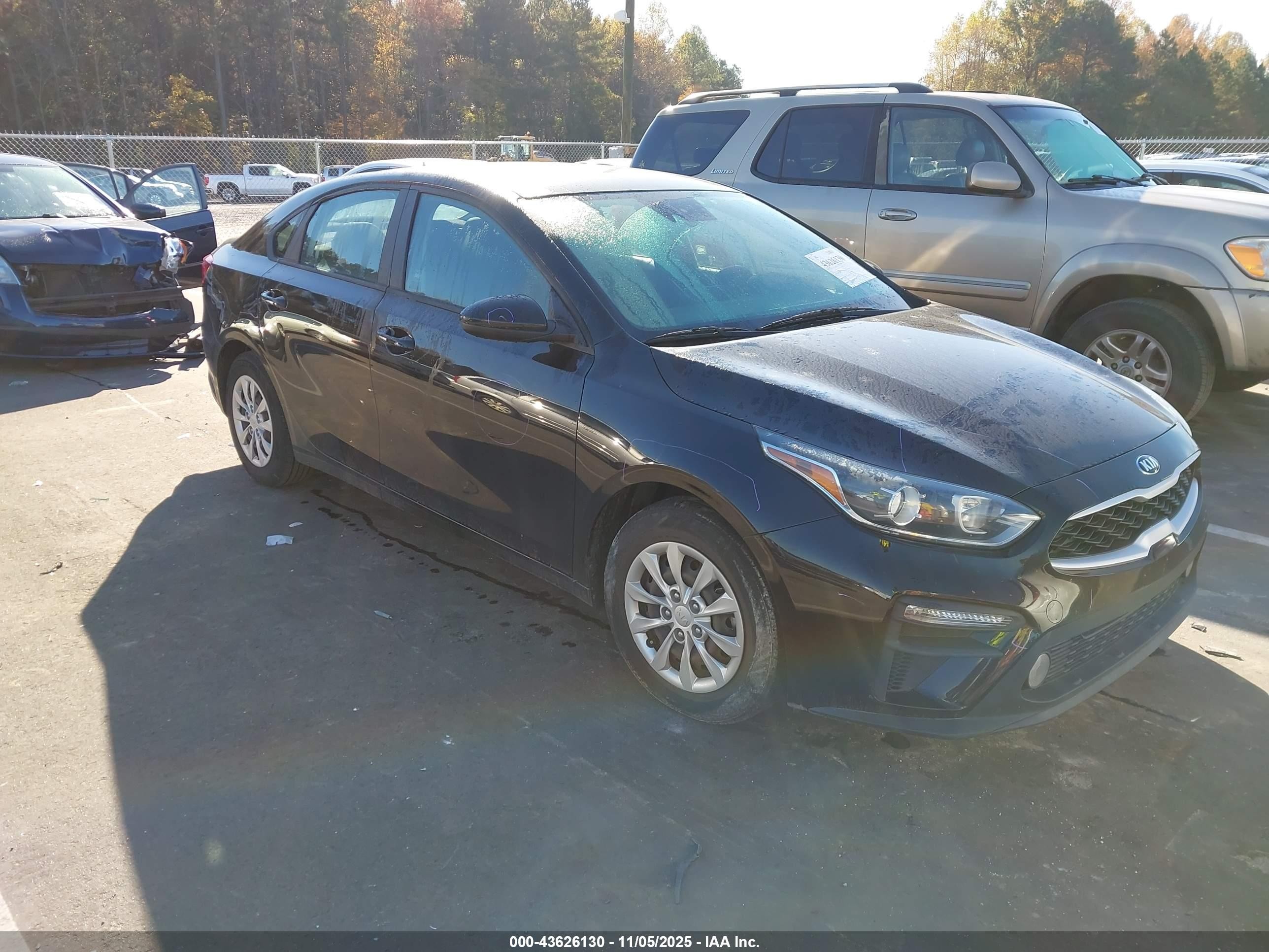 2021 Kia Forte LXS, VIN 3KPF24ADXME326639 — Theft recovery