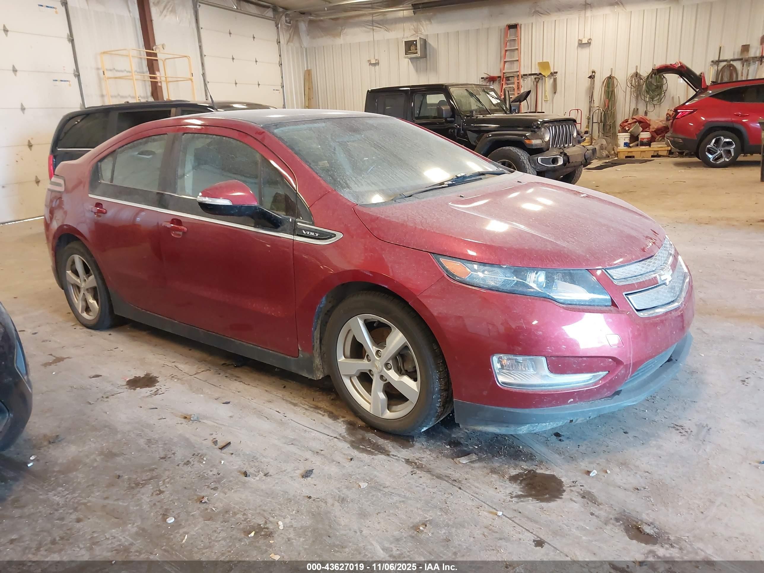 2011 Chevrolet Volt, VIN 1G1RD6E40BU101859 — Mechanical