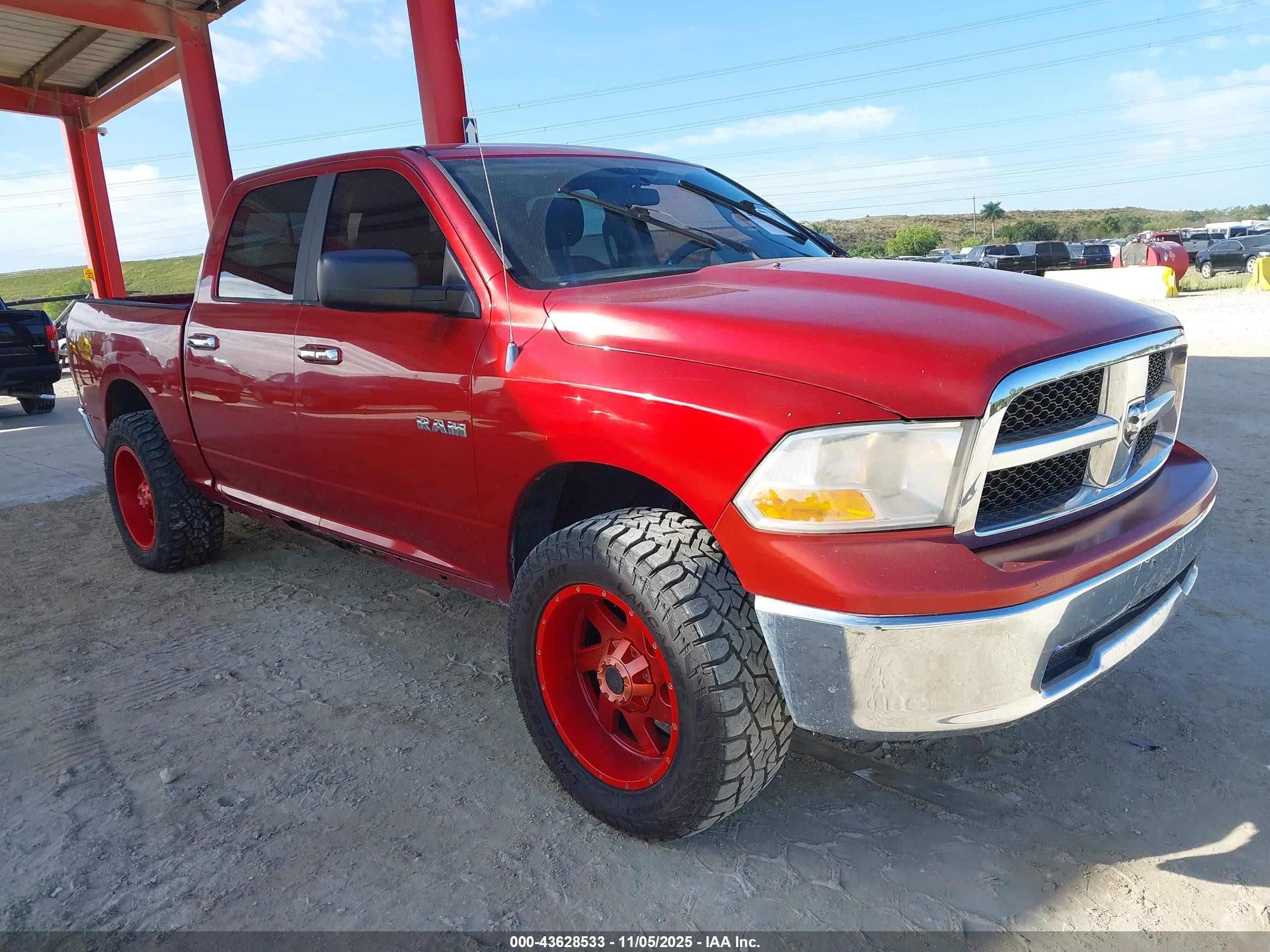 2009 Dodge 1500 SLT, VIN 1D3HV13P99S793794 — Фото с аукциона