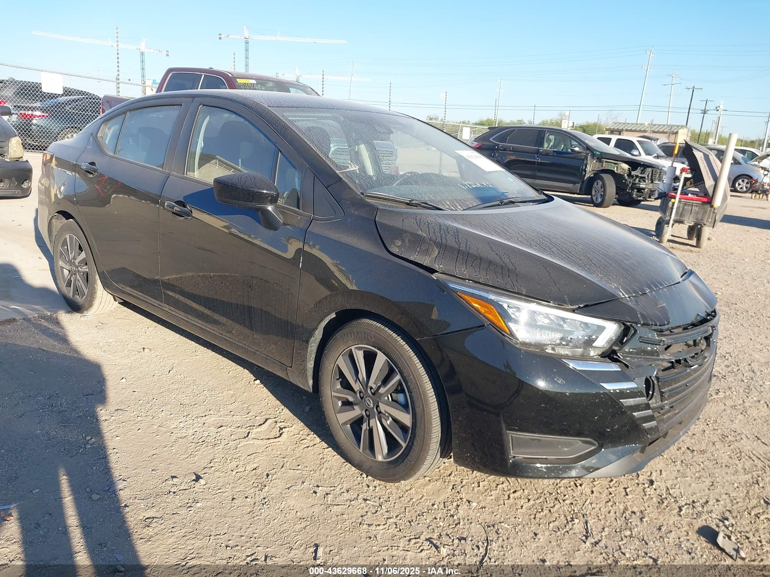 2025 Nissan Versa SV, VIN 3N1CN8EV3SL837237 — Front end