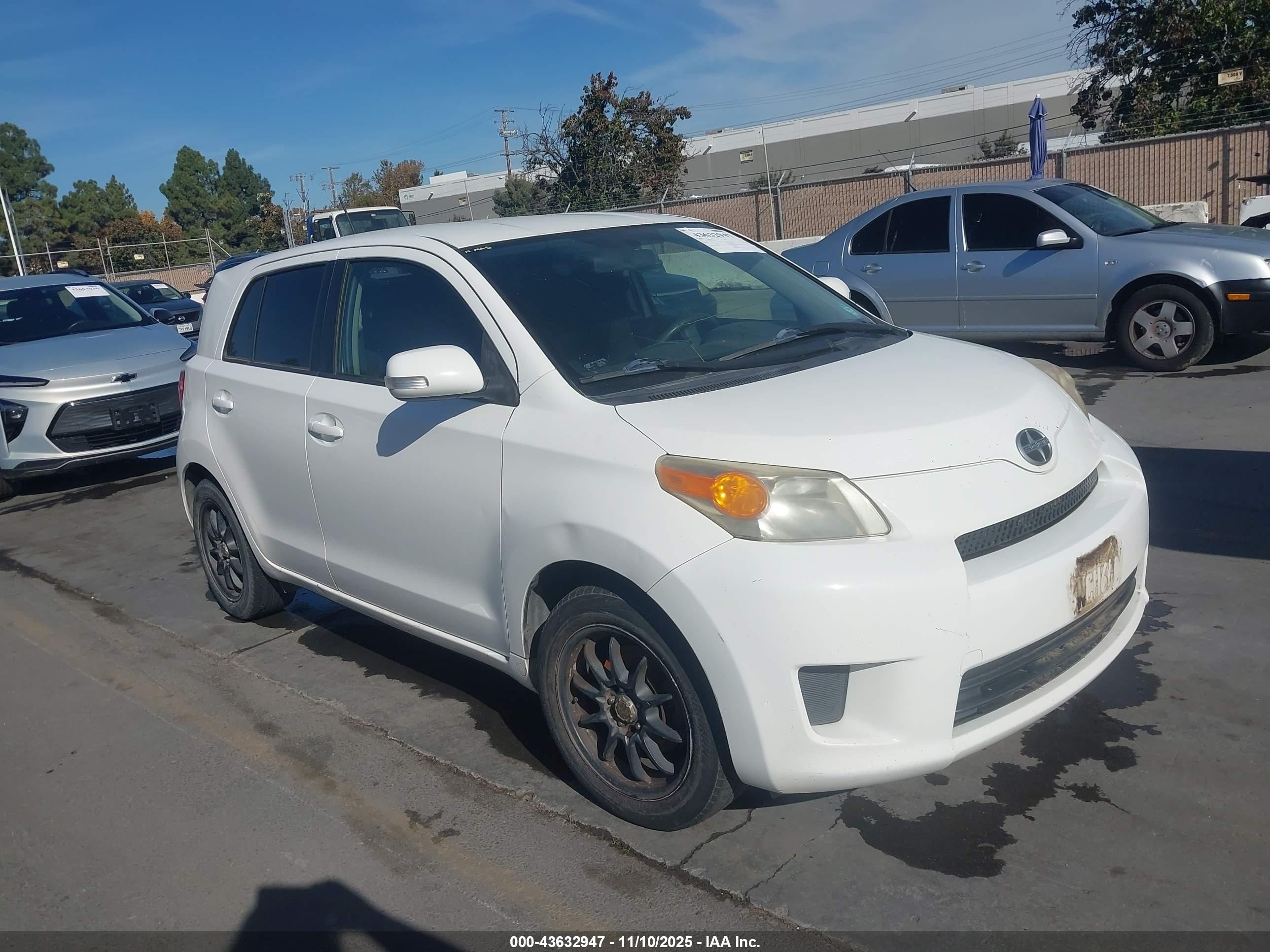 2010 Scion xD, VIN JTKKU4B46AJ055478 — Rear end