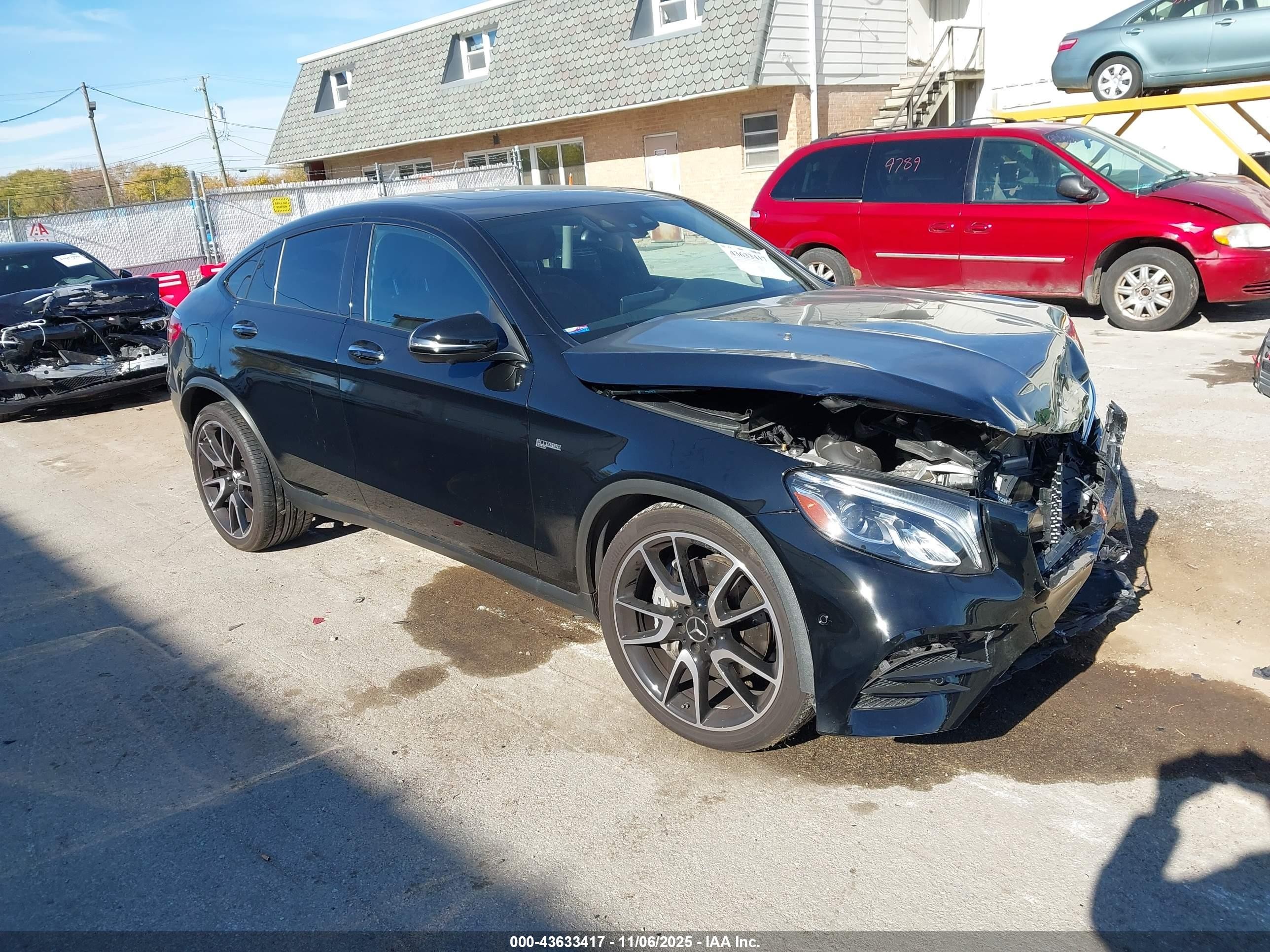 2019 Mercedes-Benz GLC 43 AMG, VIN WDC0J6EB8KF660128 — Front end