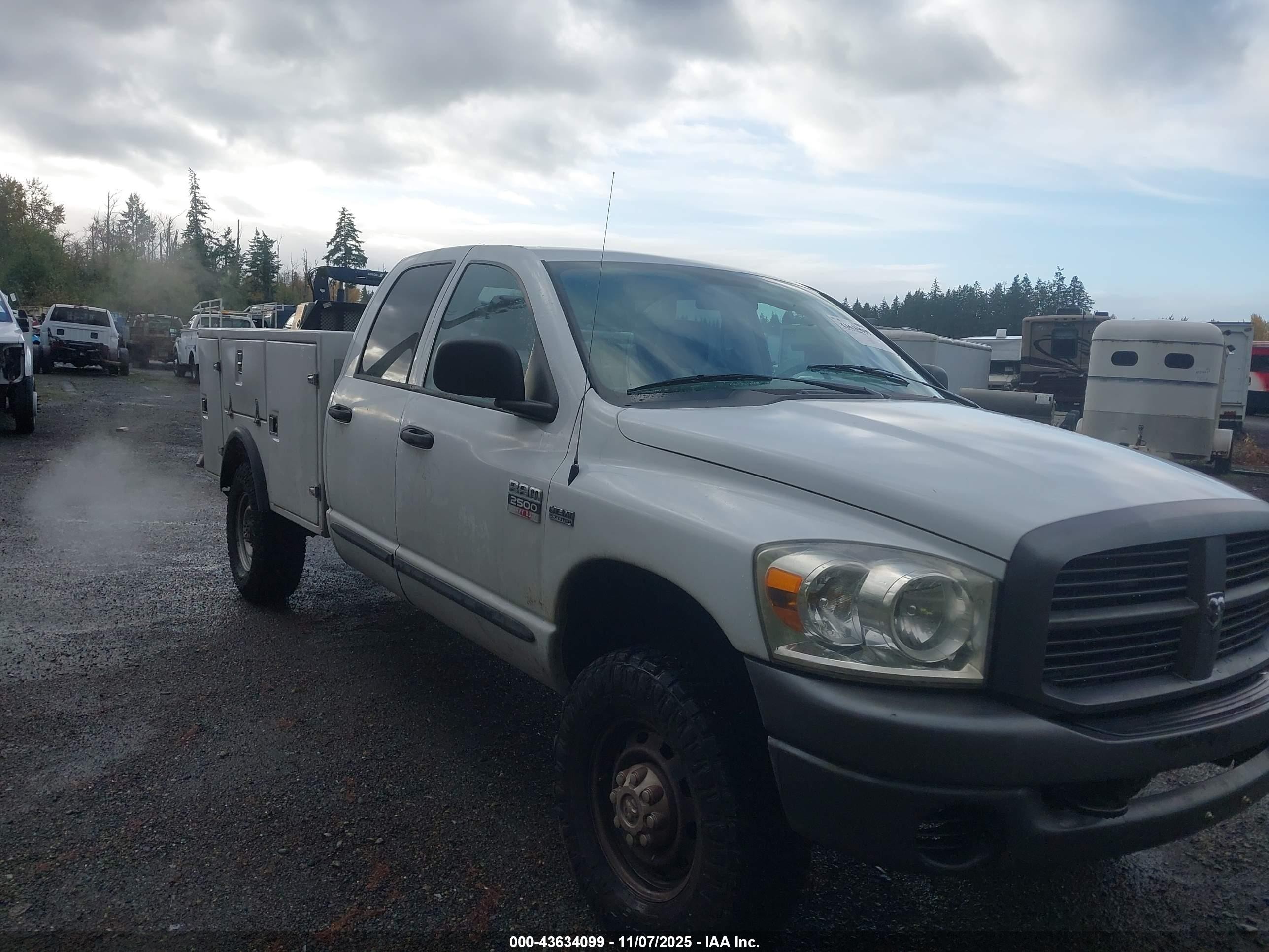 2009 Dodge RAM, VIN 3D2WS28TX9G526543 — Rear end