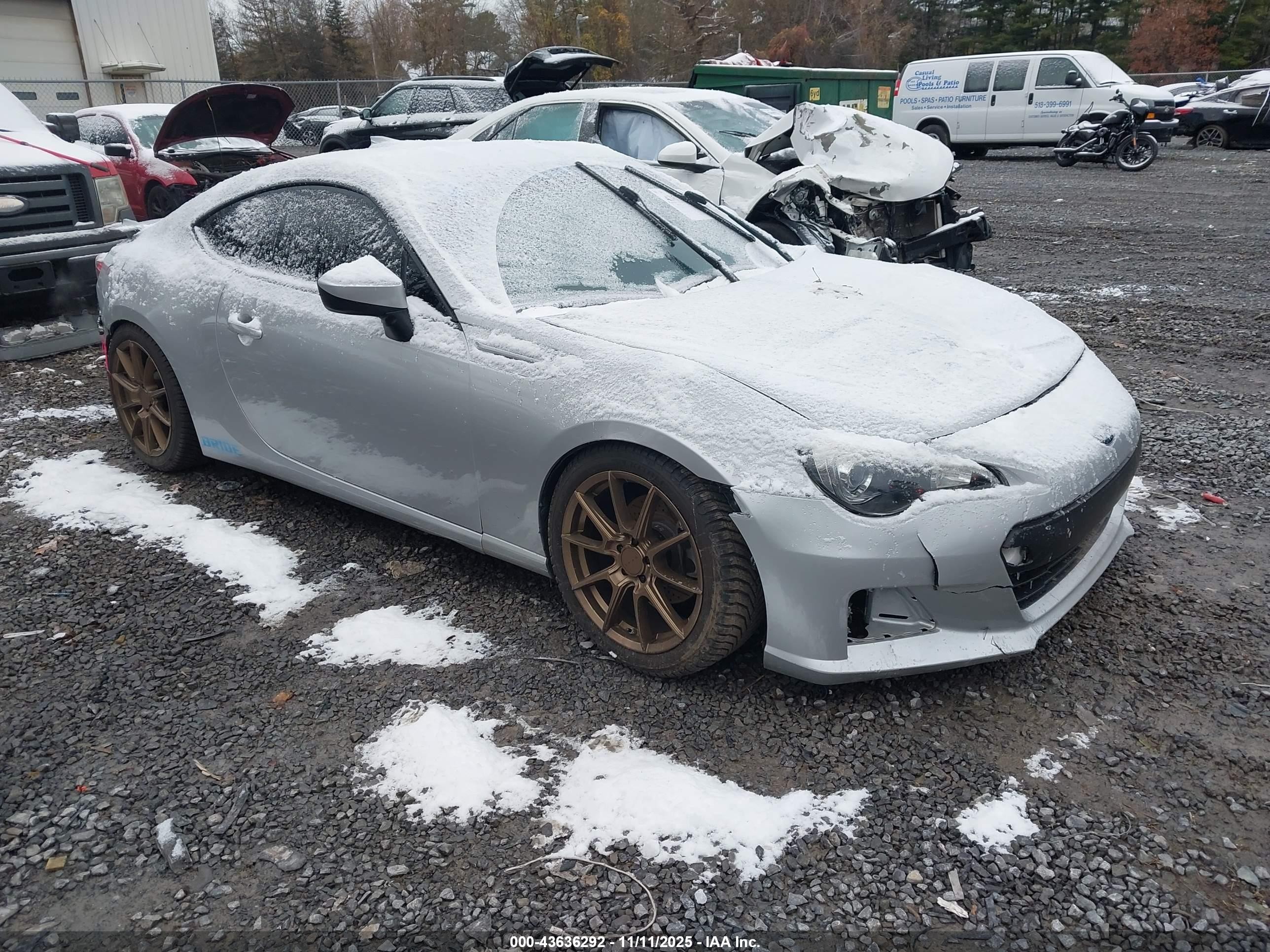 2014 Subaru BRZ Limited, VIN JF1ZCAC15E8603968 — Front end