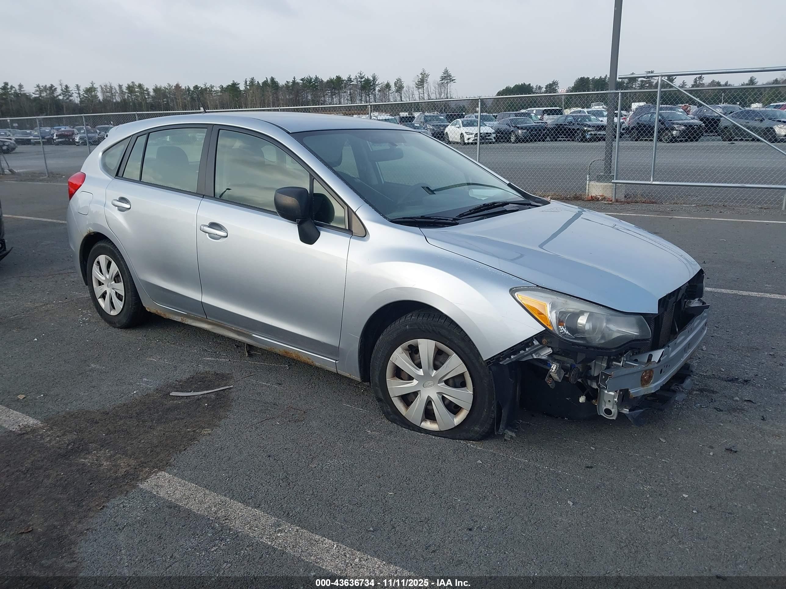 2014 Subaru Impreza 2.0i, VIN JF1GPAA62EH325802 — Front end