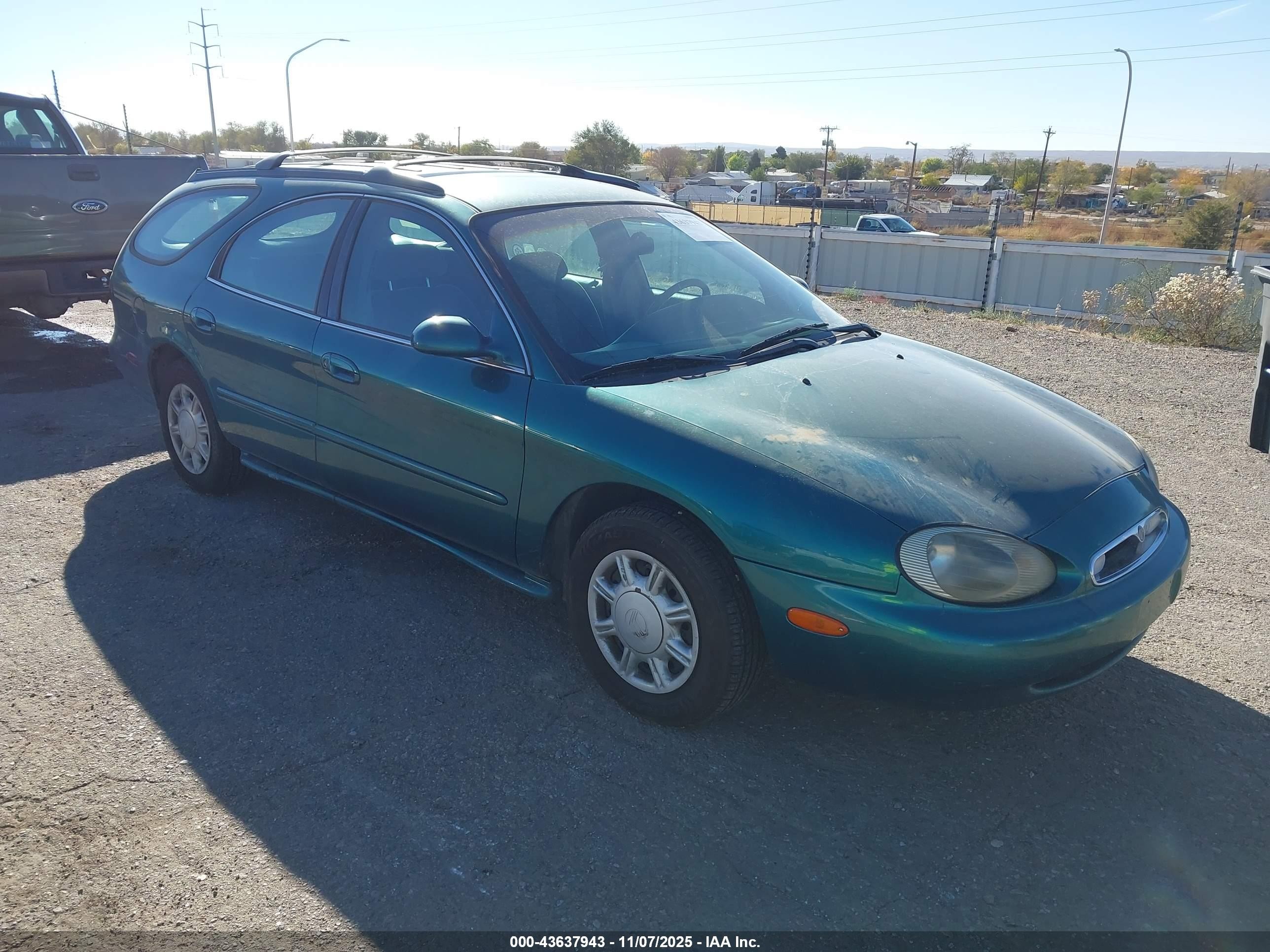 1997 Mercury Sable GS, VIN 1MELM55U2VG637172 — Rear end