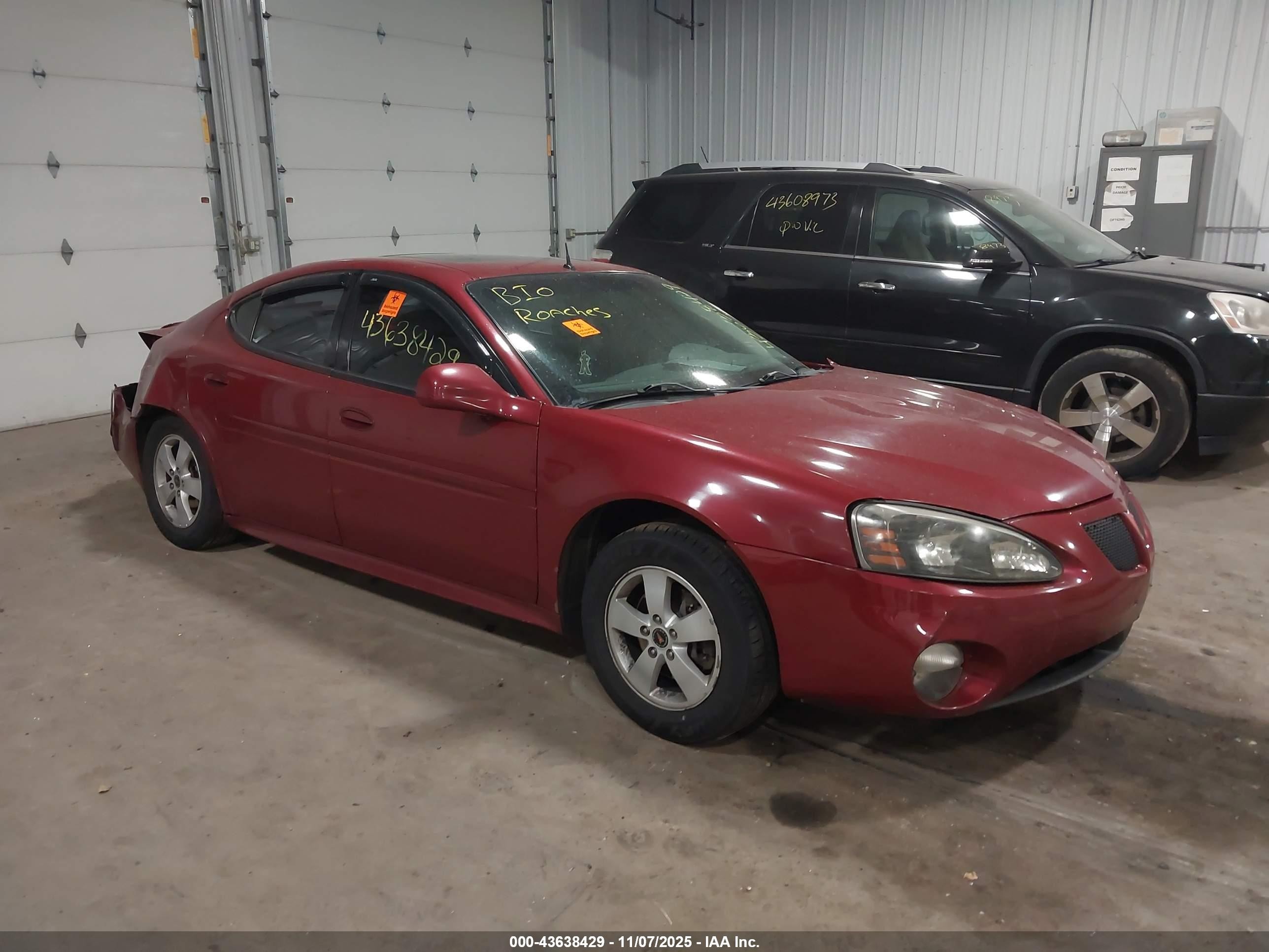 2005 Pontiac Grand Prix GT, VIN 2G2WS542951173688 — Biohazard / chemical