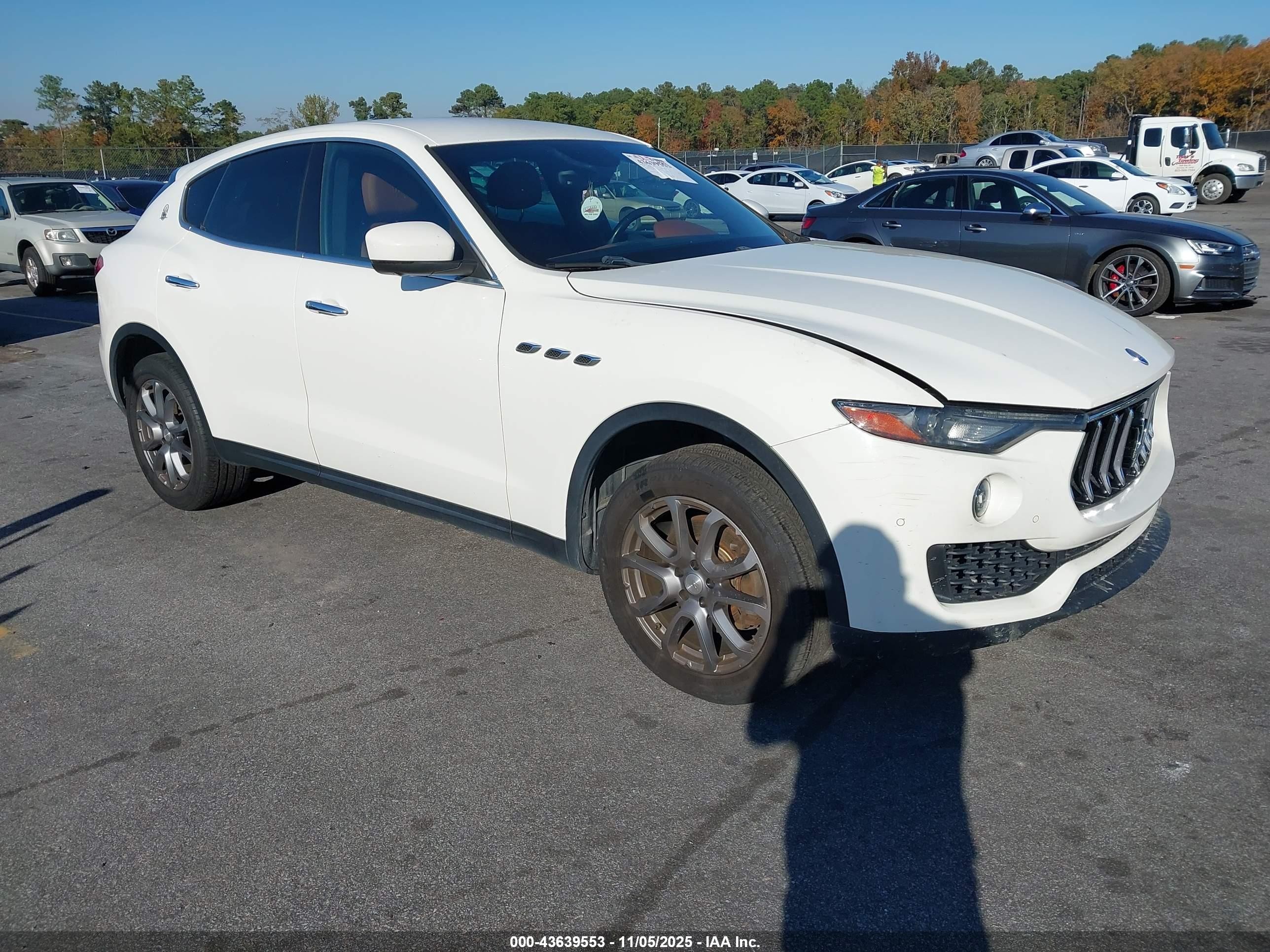 2018 Maserati Levante, VIN ZN661XUAXJX284215 — Механическое