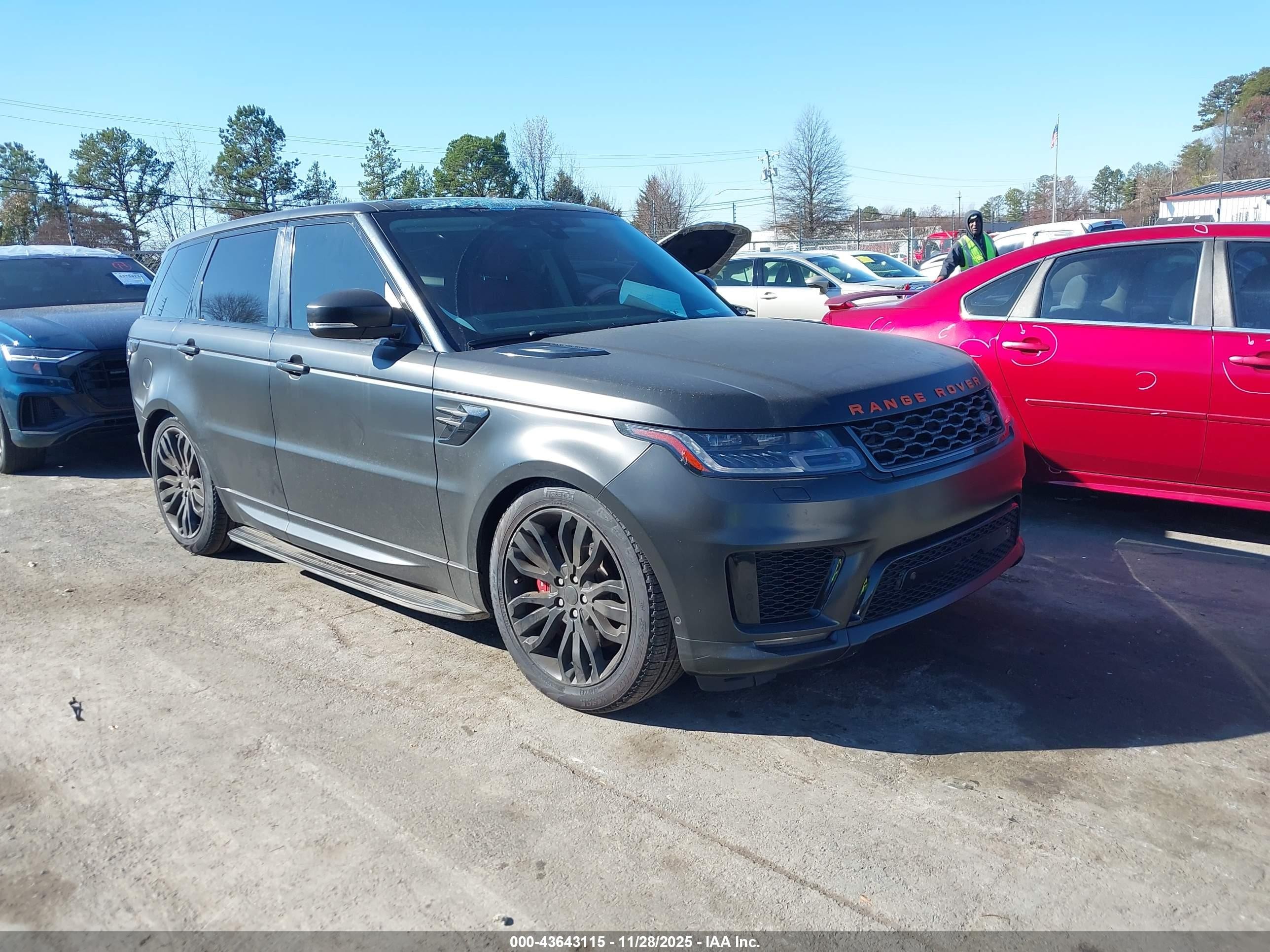 2020 Land Rover Range Rover Sport HSE Dynamic, VIN SALWR2SE5LA701080 — Fresh water flood