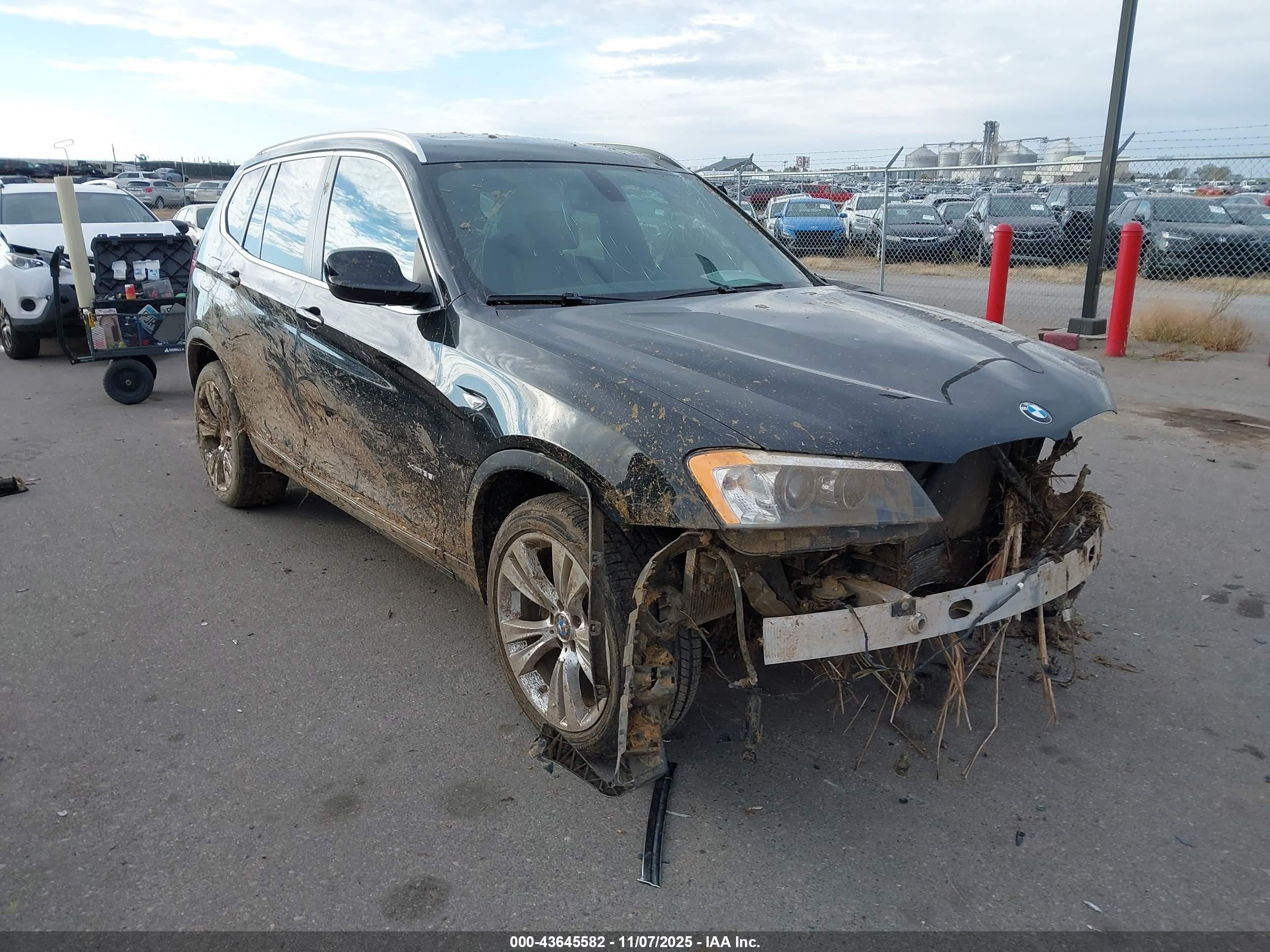 2012 BMW X3 35i, VIN 5UXWX7C51CL737568 — По всему кузову