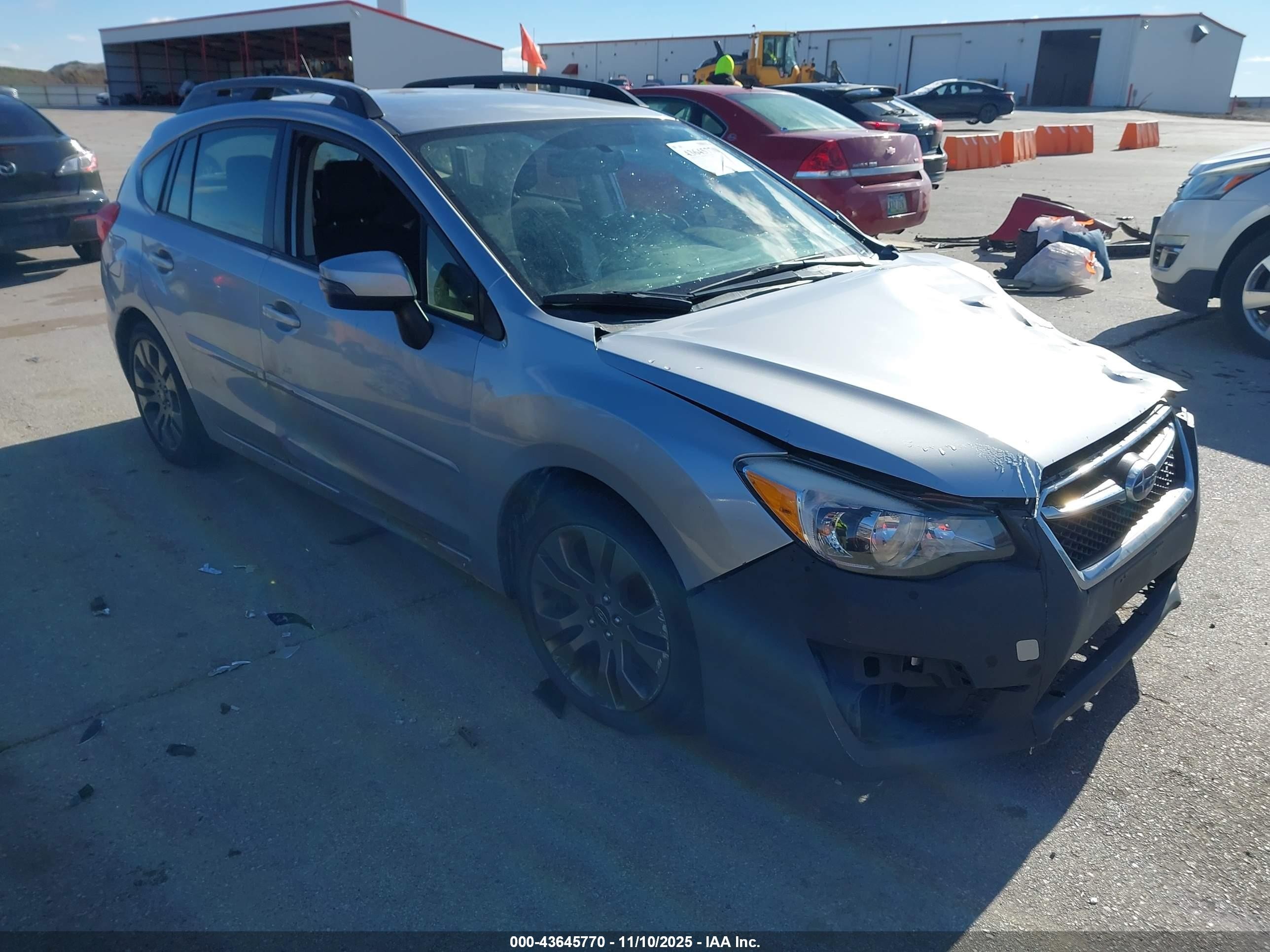 2015 Subaru Impreza Special Sports Premium, VIN JF1GPAT68F8306489 — Front end