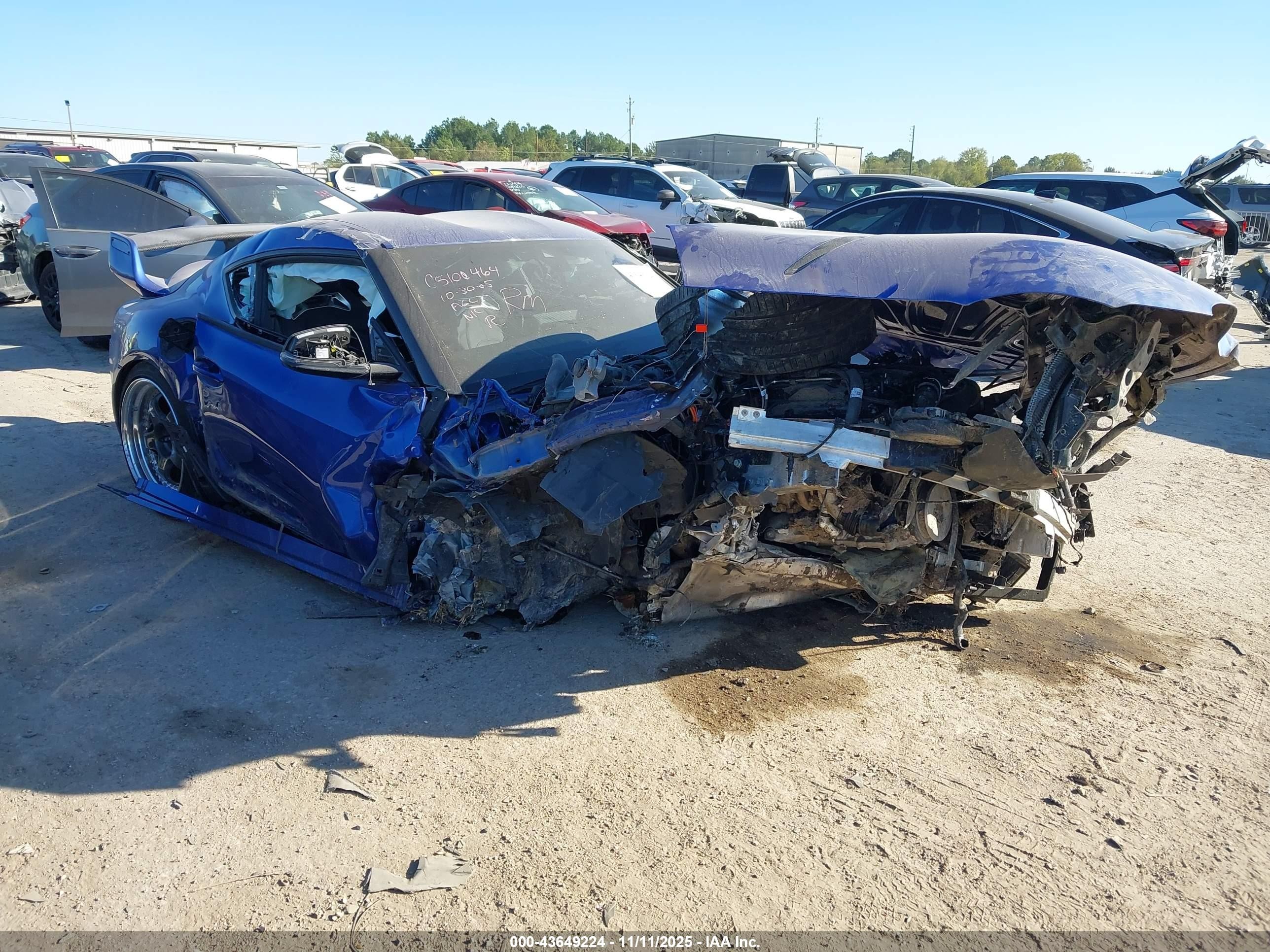 2023 Toyota Supra 3.0, VIN WZ1DB0G03PW055813 — Front end
