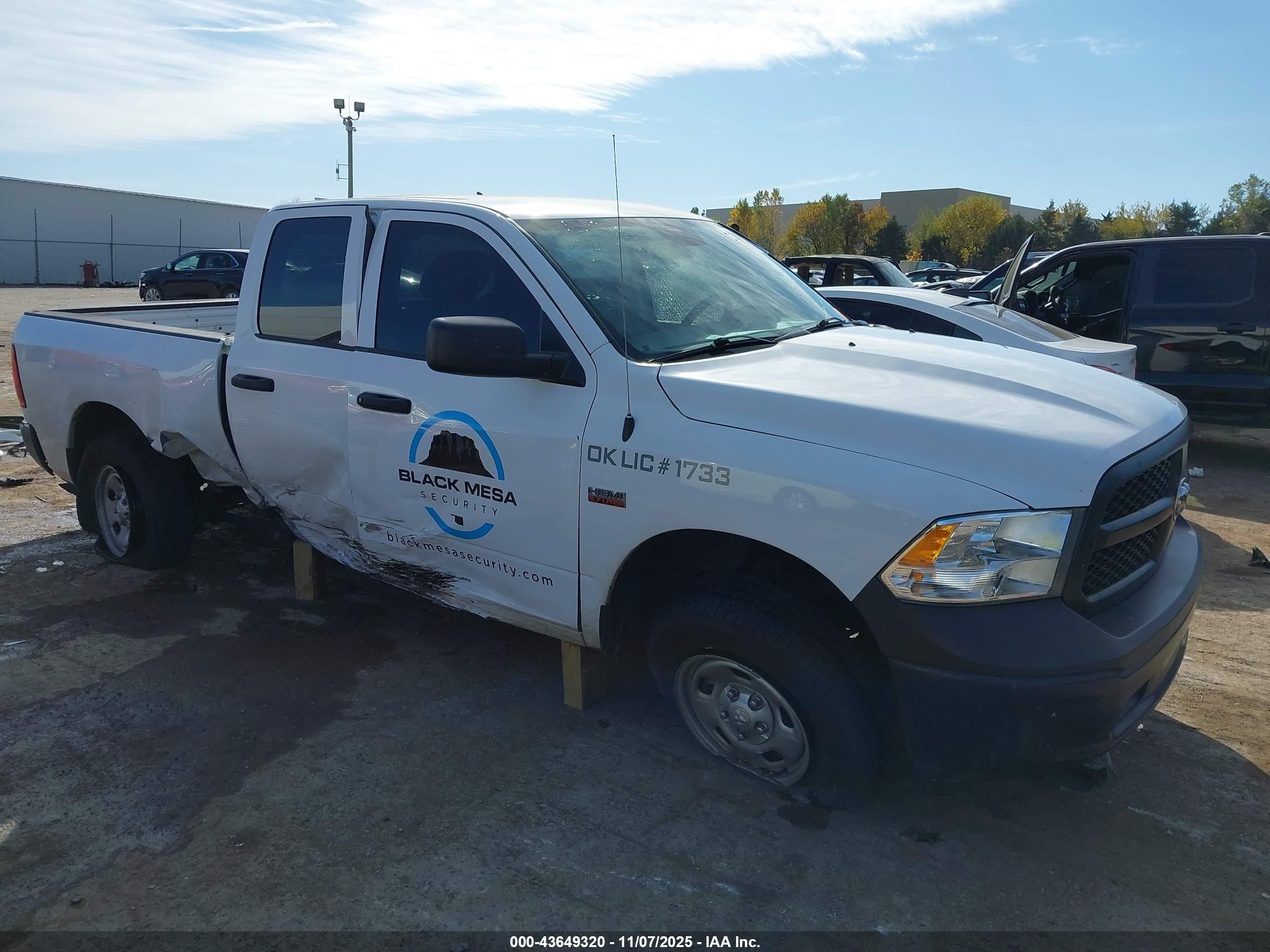 2024 Ram 1500 Tradesman, VIN 1C6RR6FT2RS187283 — Side
