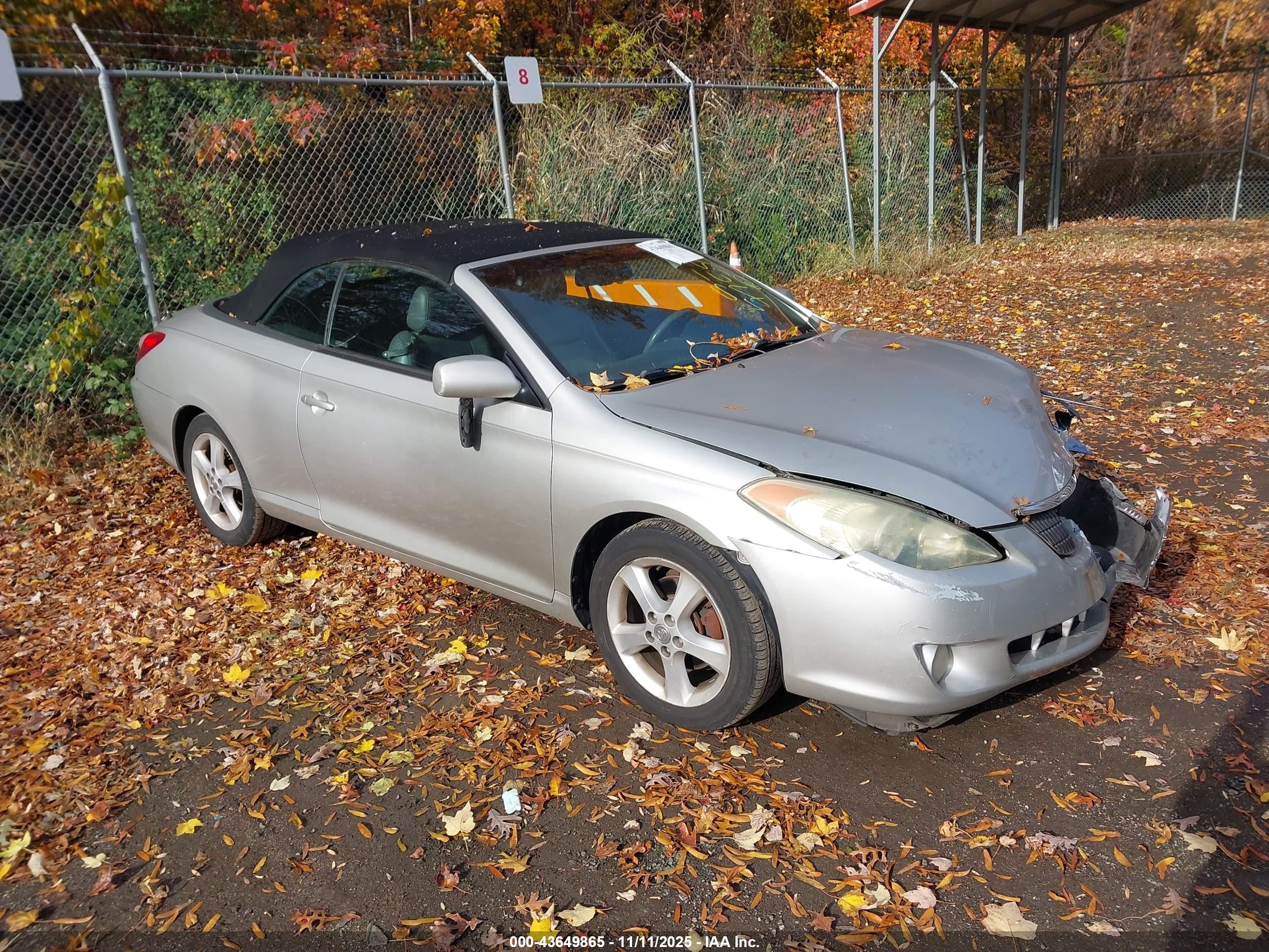2006 Toyota Solara SLE, VIN 4T1FA38P96U106695 — Фото с аукциона
