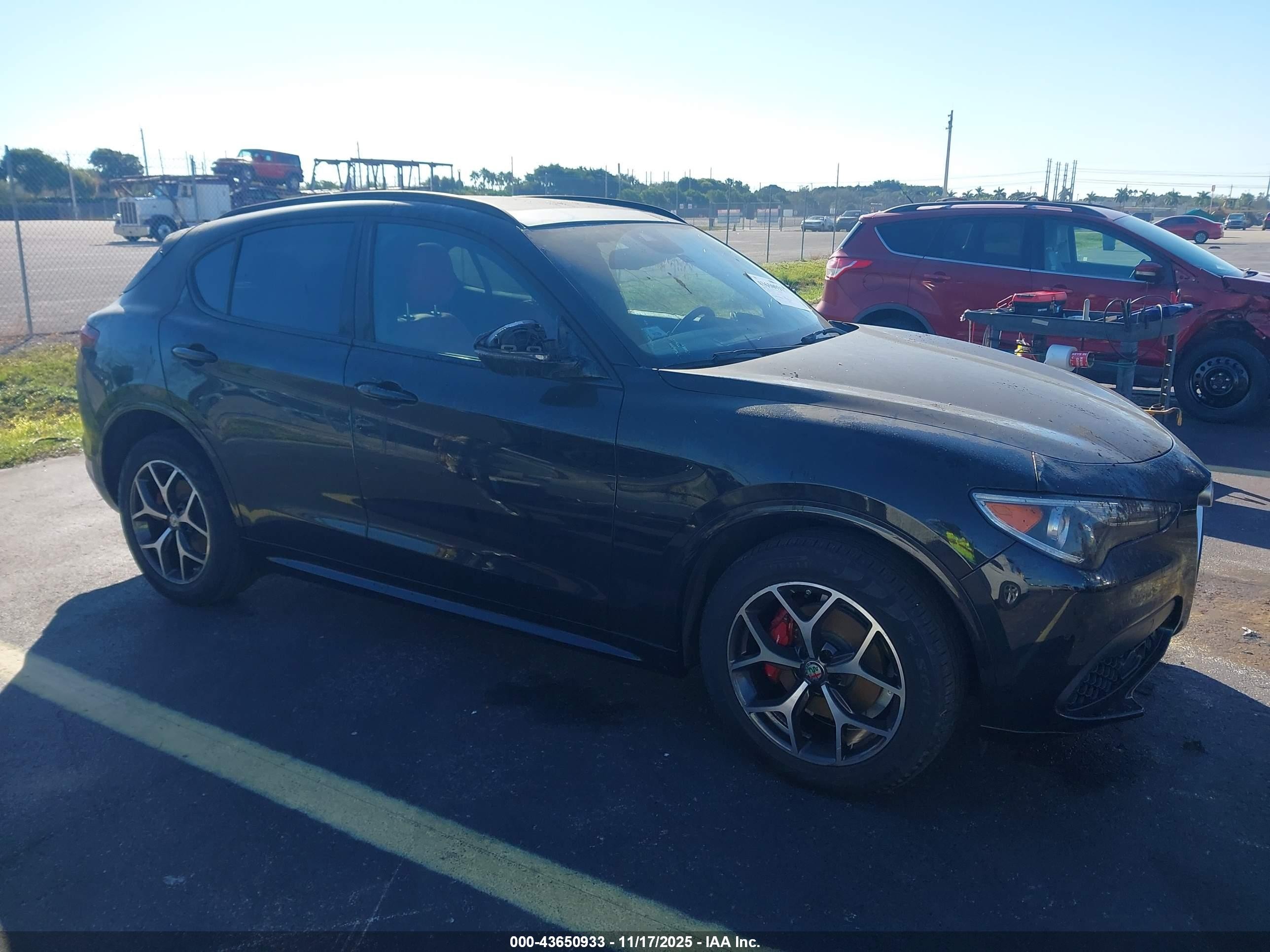 2020 Alfa Romeo Stelvio Ti, VIN ZASPAKBN1L7C86878 — Burn