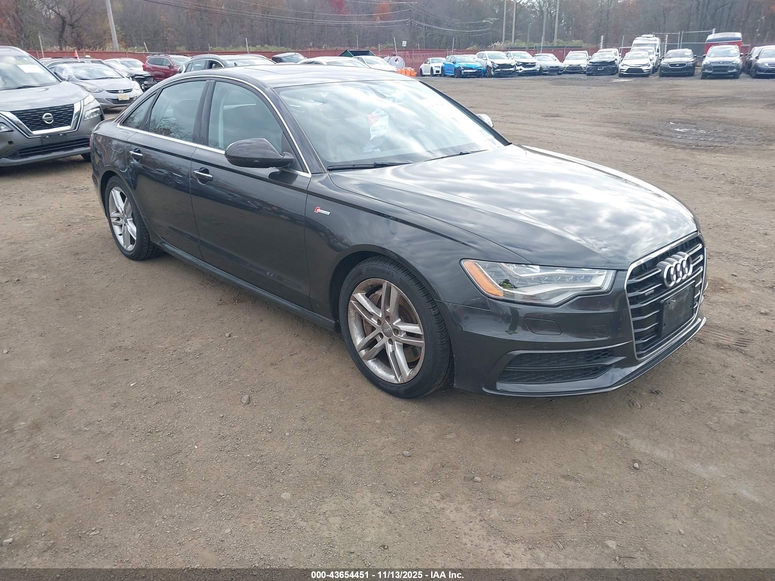 2012 Audi A6 Premium, VIN WAUBGAFC0CN006056 — Fresh water flood