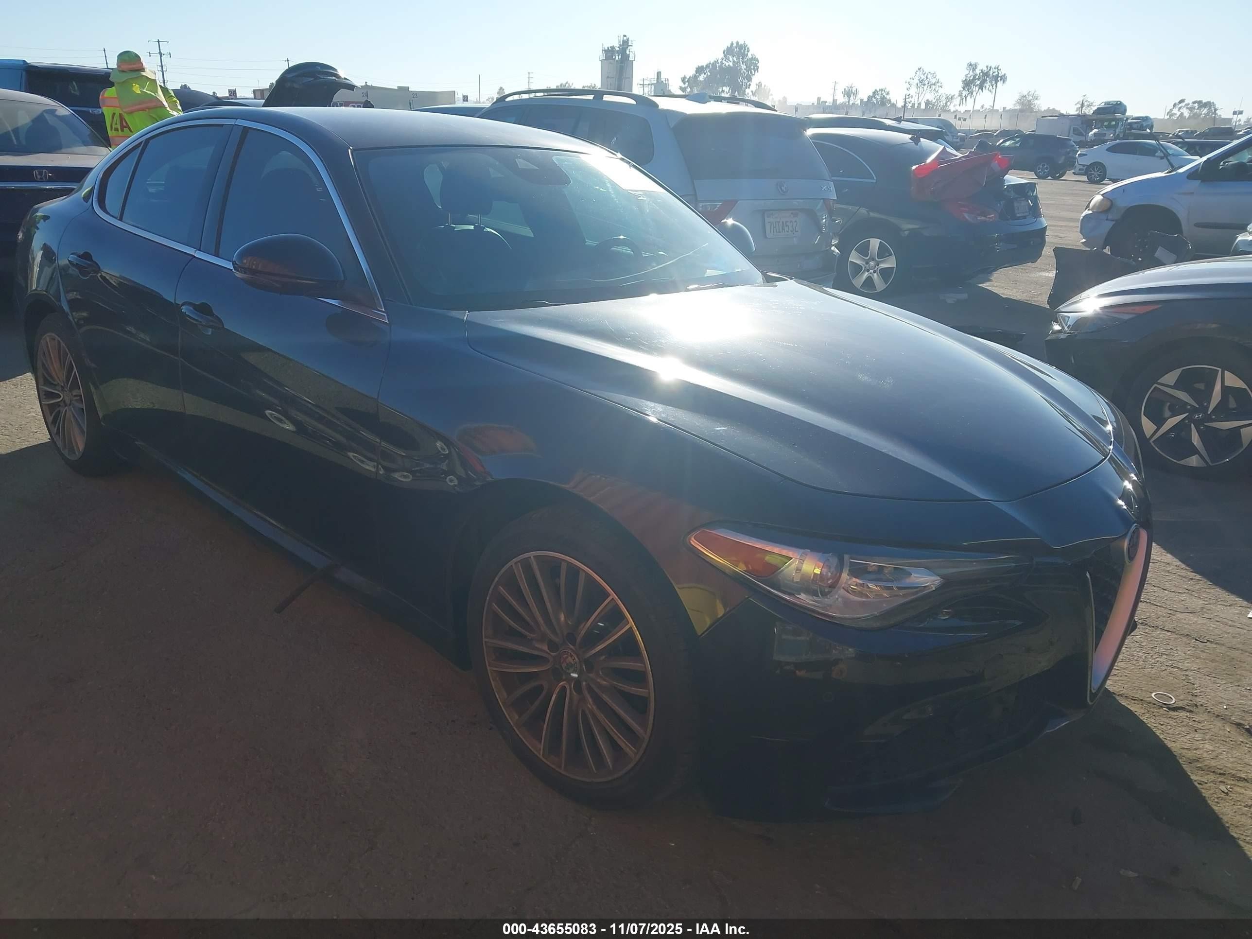 2017 Alfa Romeo Giulia Ti, VIN ZARFAECN0H7528237 — Not stated