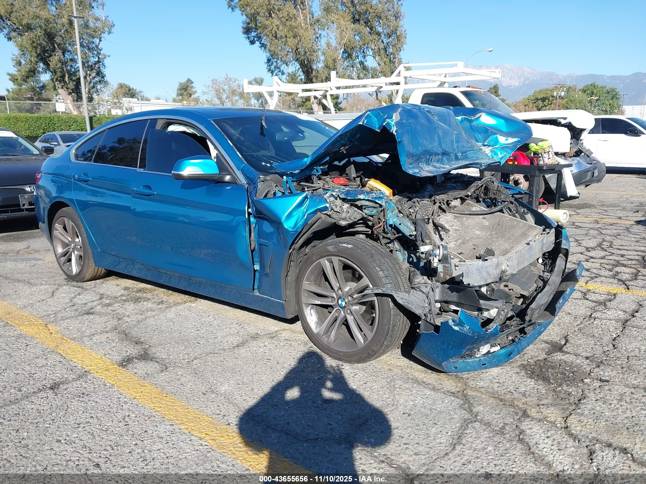 2018 BMW 4 Series 430i xDrive, VIN WBA4J3C56JBG96859 — Front end