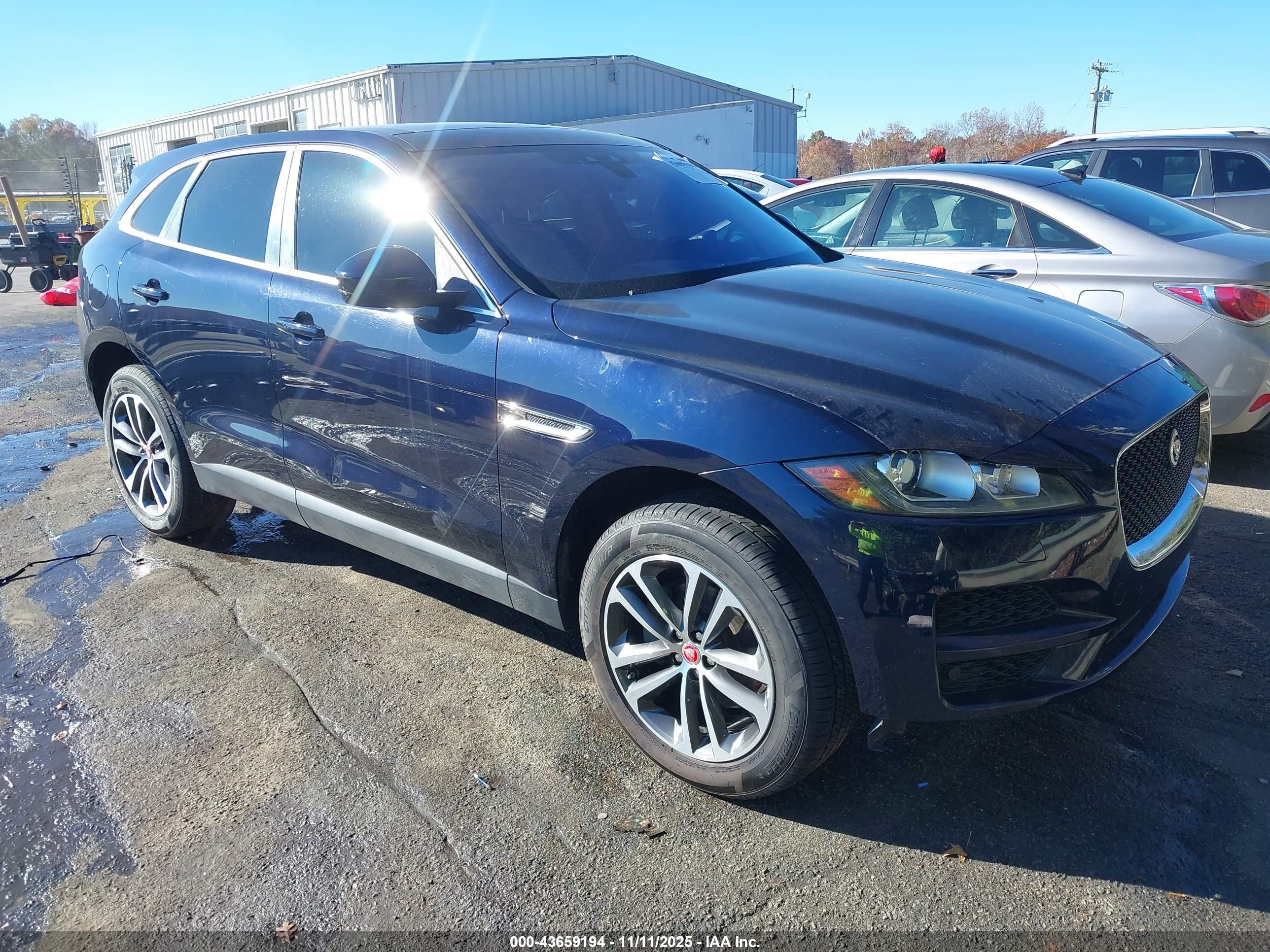 2020 Jaguar F-Pace 25t Premium, VIN SADCJ2FX4LA631945 — Water / flood