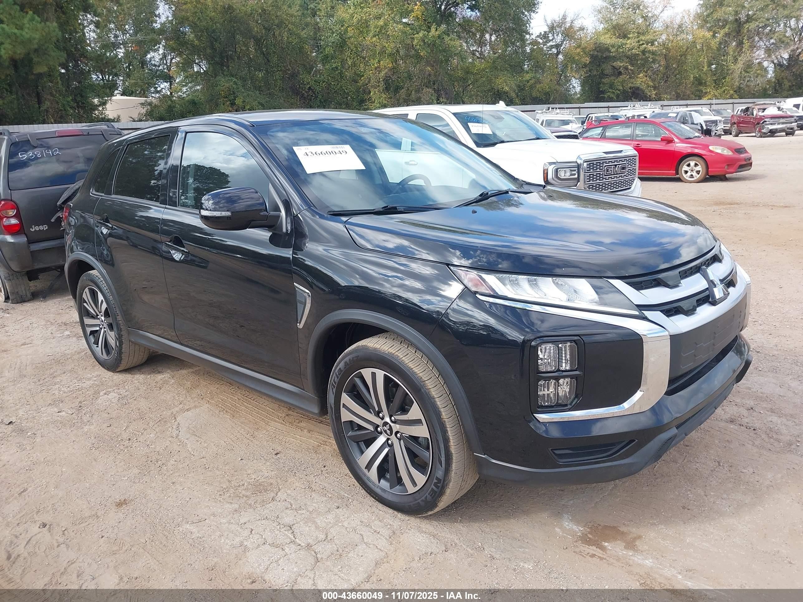 2020 Mitsubishi Outlander SE, VIN JA4AP4AU7LU006006 — Repossession