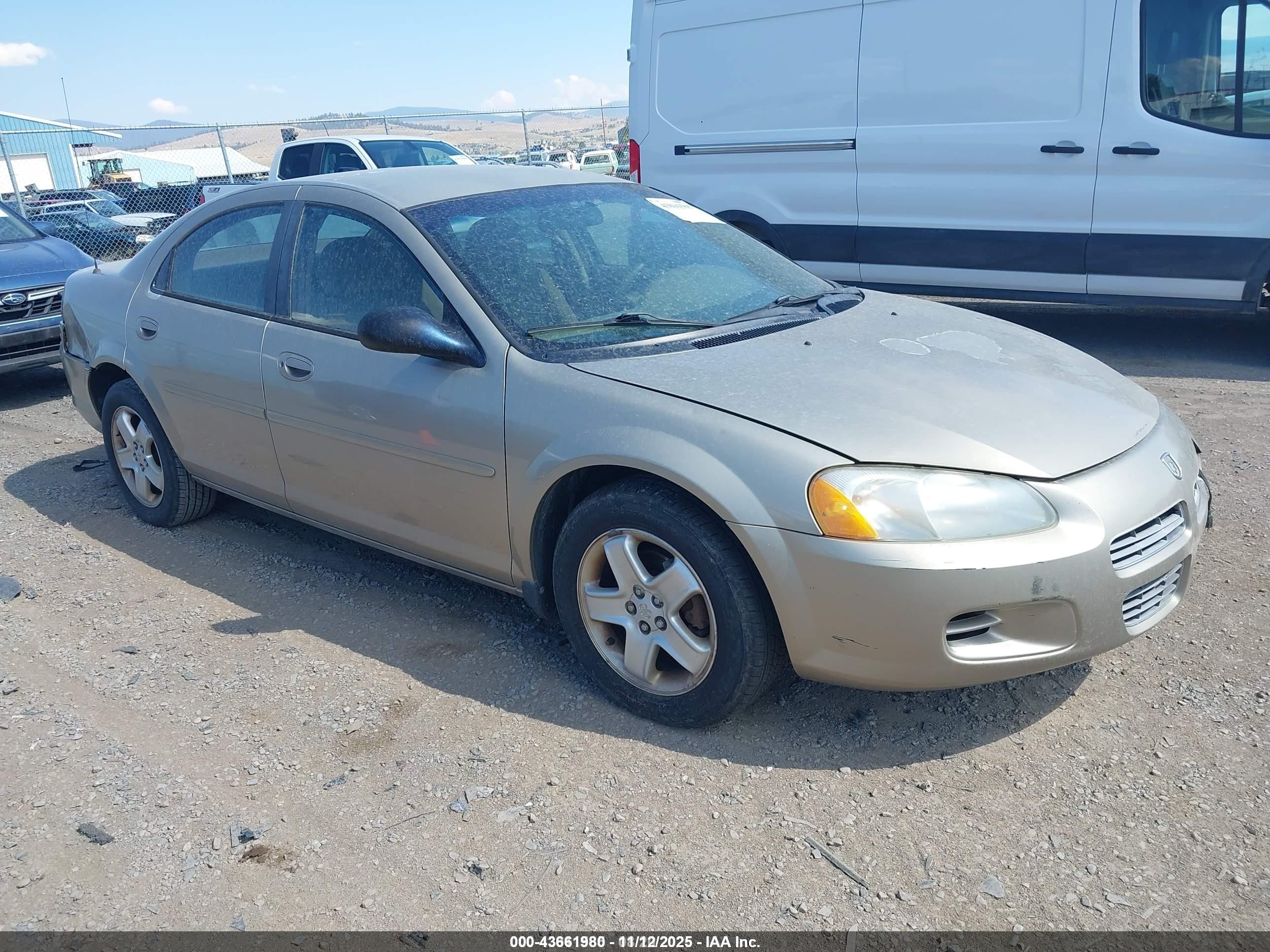 2002 Dodge Stratus, VIN 1B3AL46R72N167004 — По всему кузову