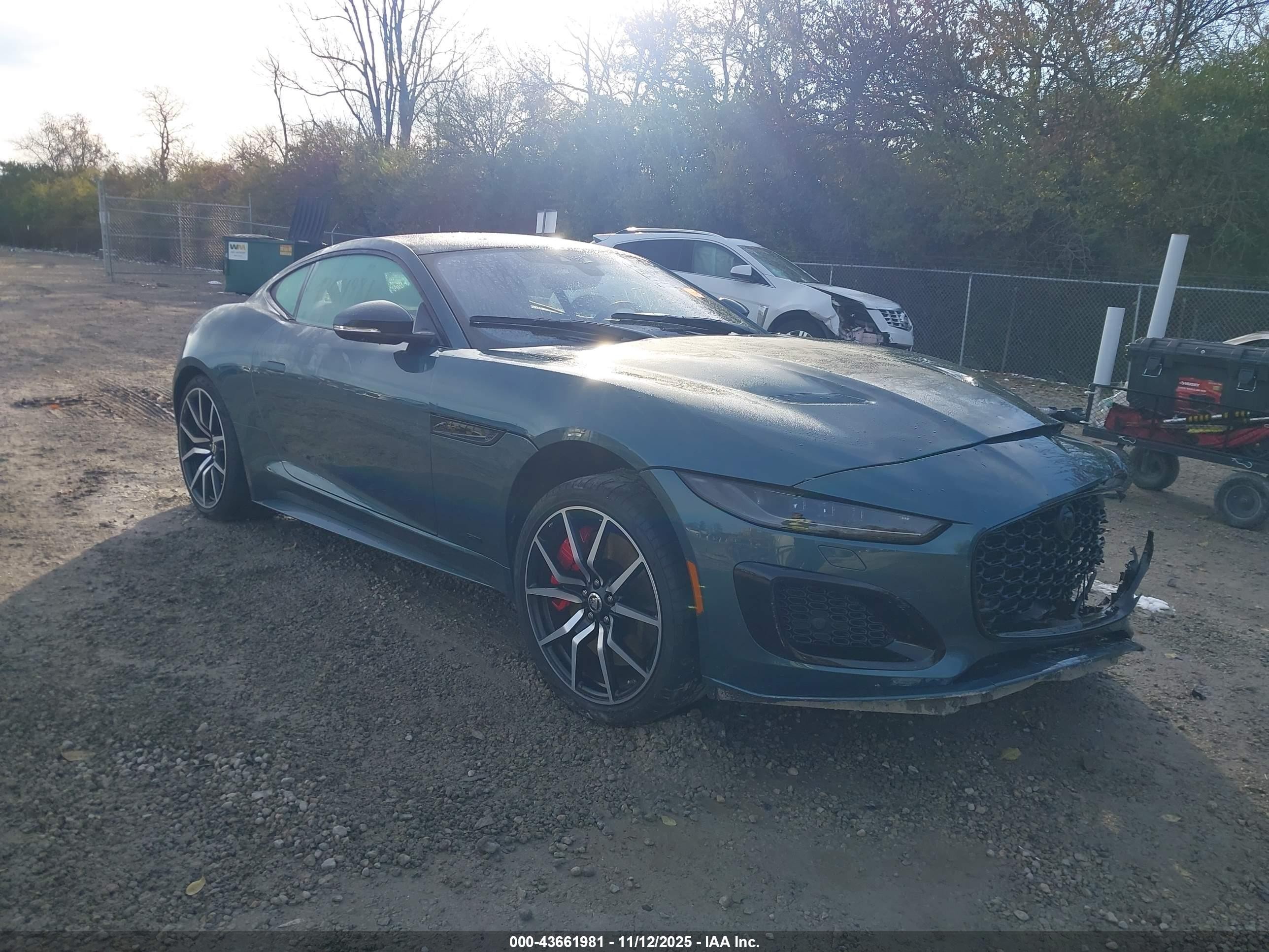 2024 Jaguar F-Type R, VIN SAJD51FE3RCK84135 — Side