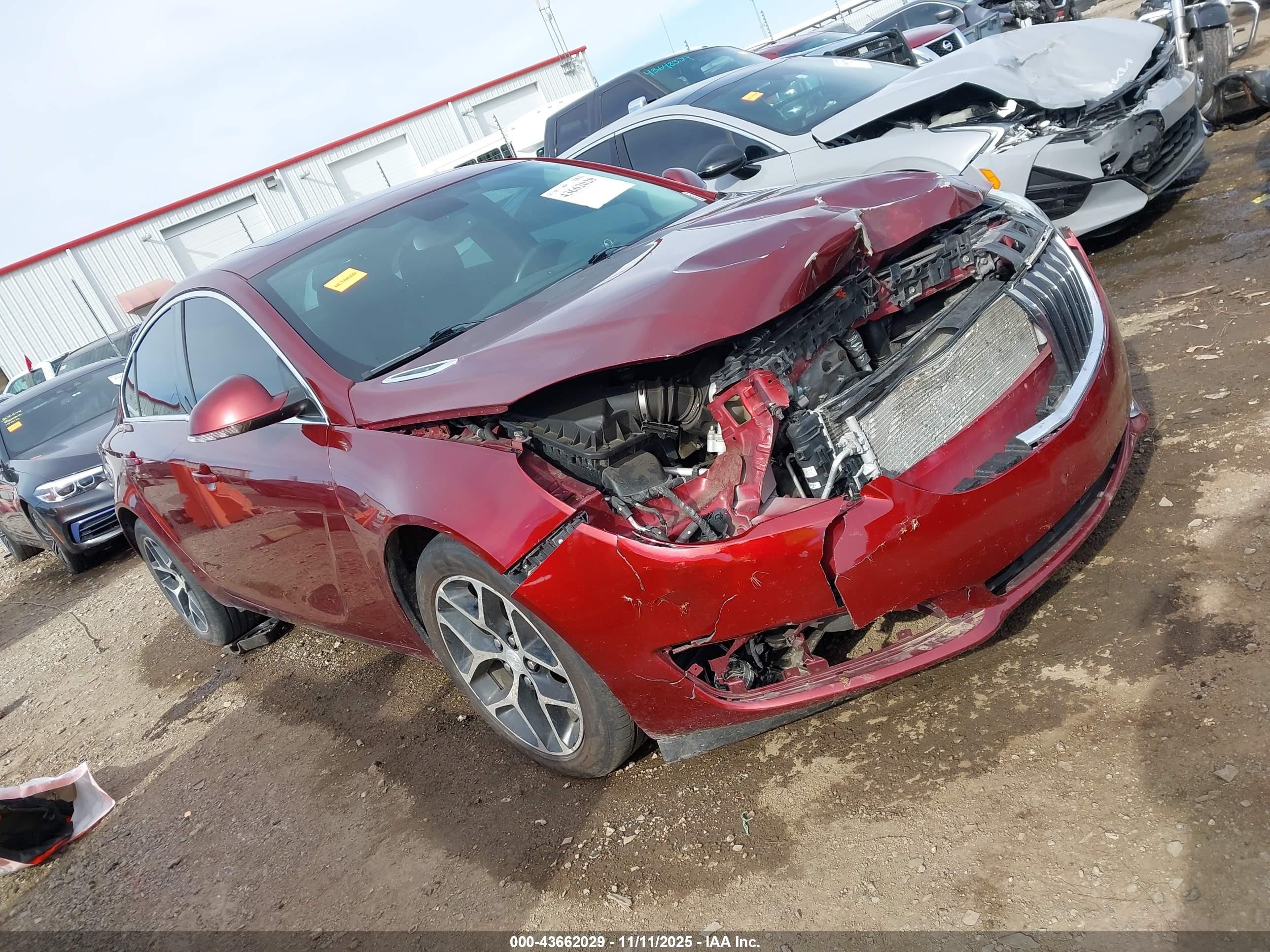 2017 Buick Regal Sport Touring, VIN 2G4GL5EX4H9181500 — Front end
