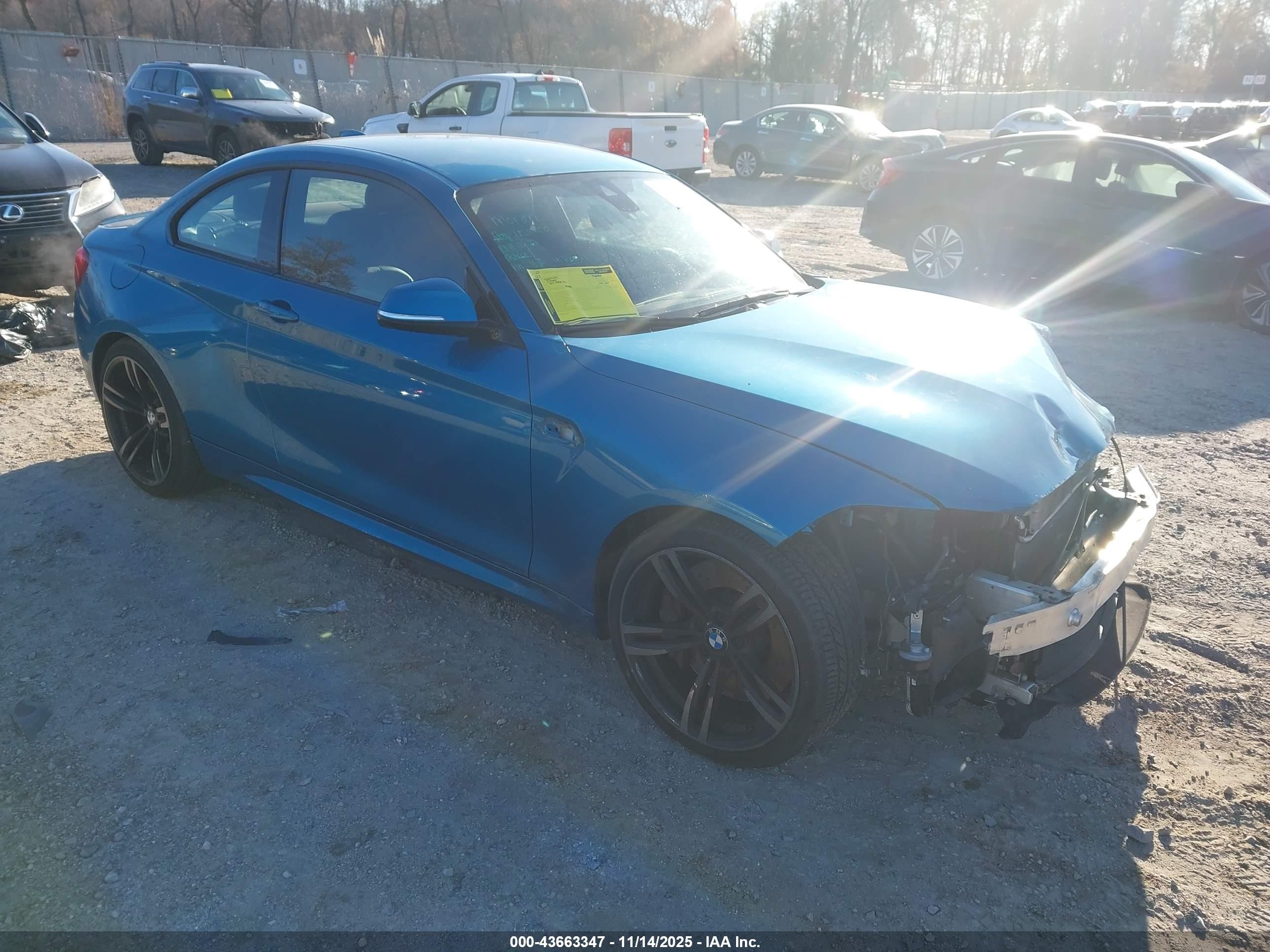 2017 BMW M2, VIN WBS1H9C30HV888490 — Перед
