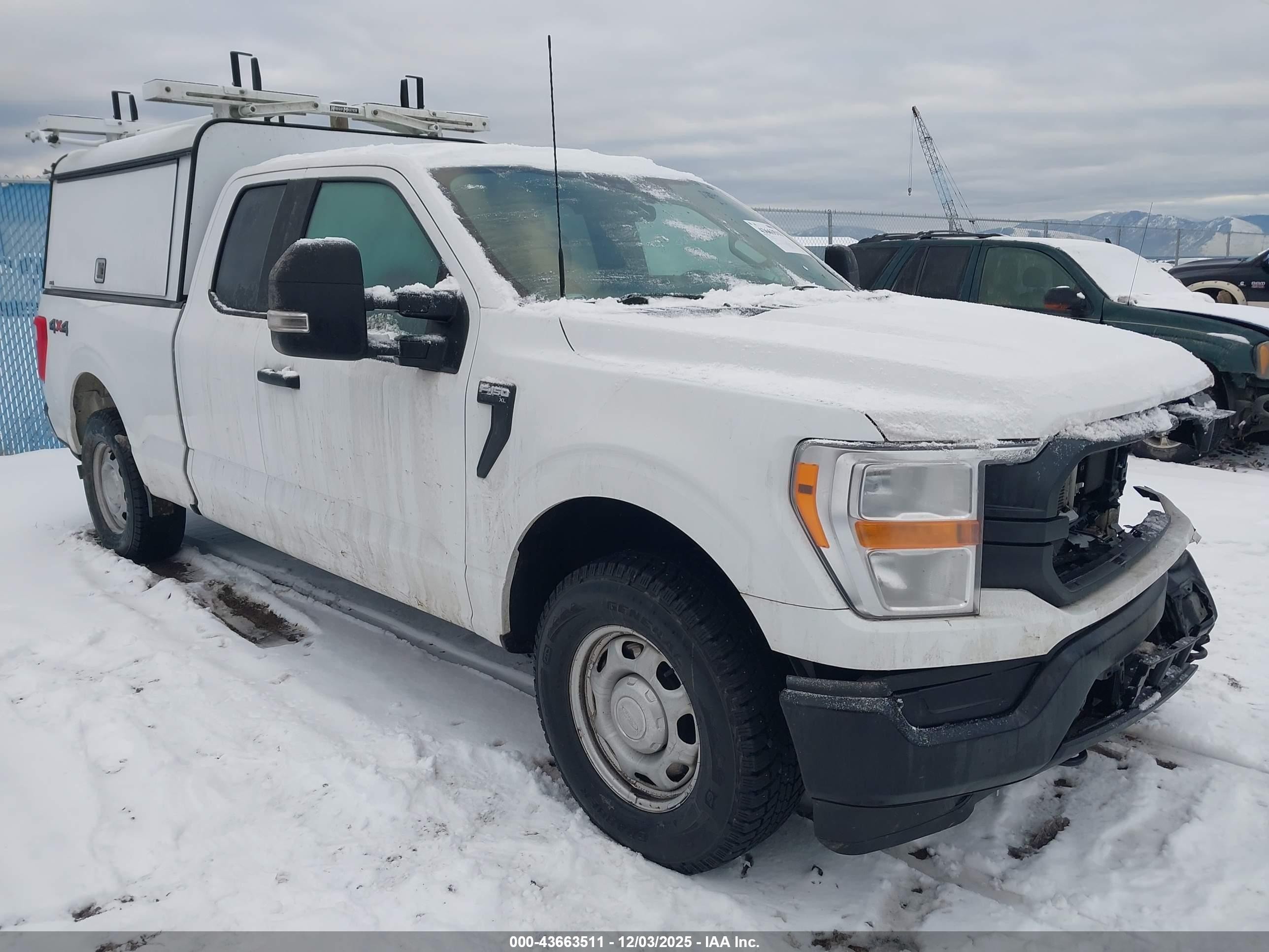 2021 Ford F-150 XL, VIN 1FTEX1EP9MKE59096 — Перед