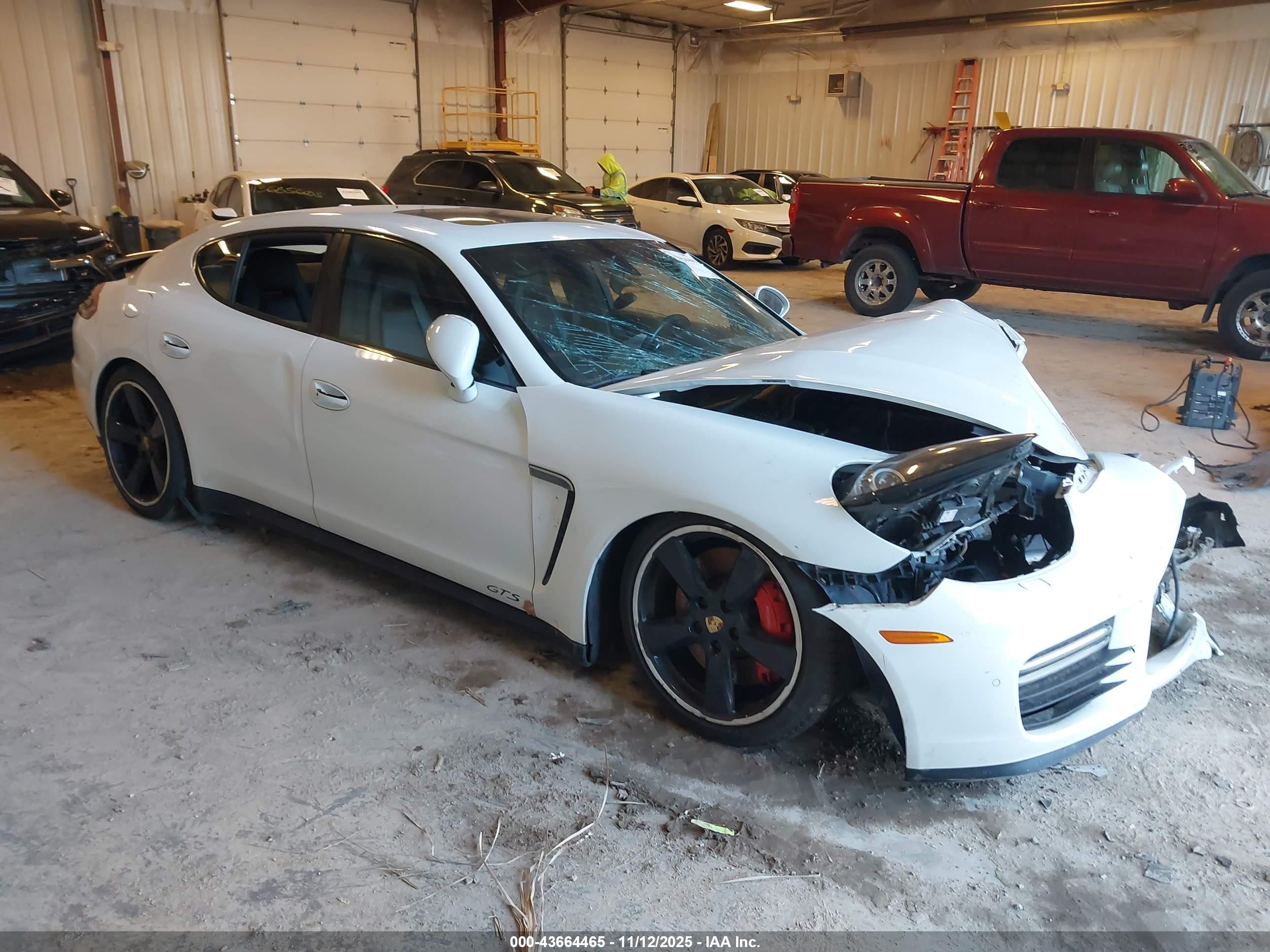 2016 Porsche Panamera GTS, VIN WP0AF2A70GL080368 — Repossession